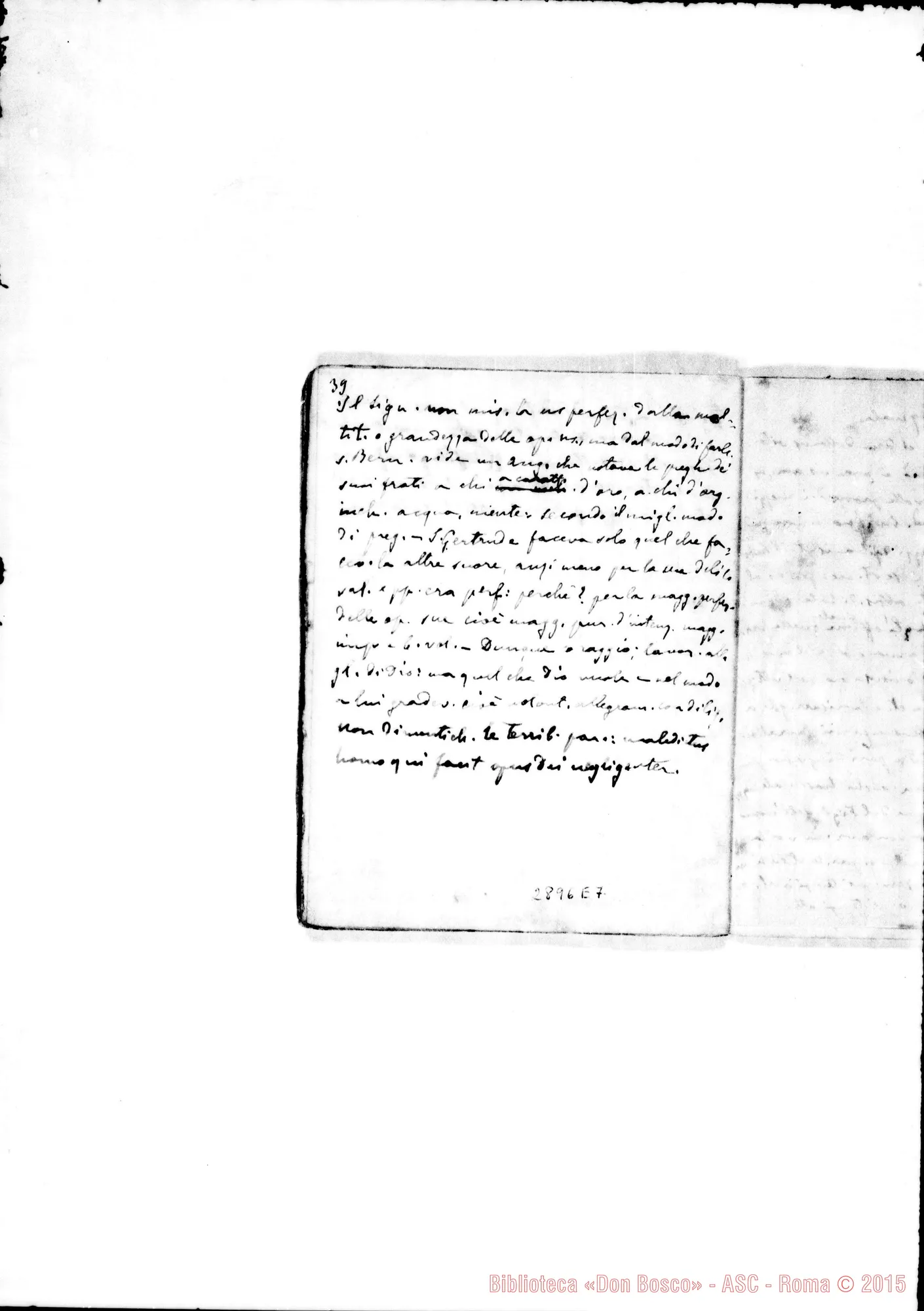 Fotogramma E 7 — Lavorare alla maggior gloria di Dio