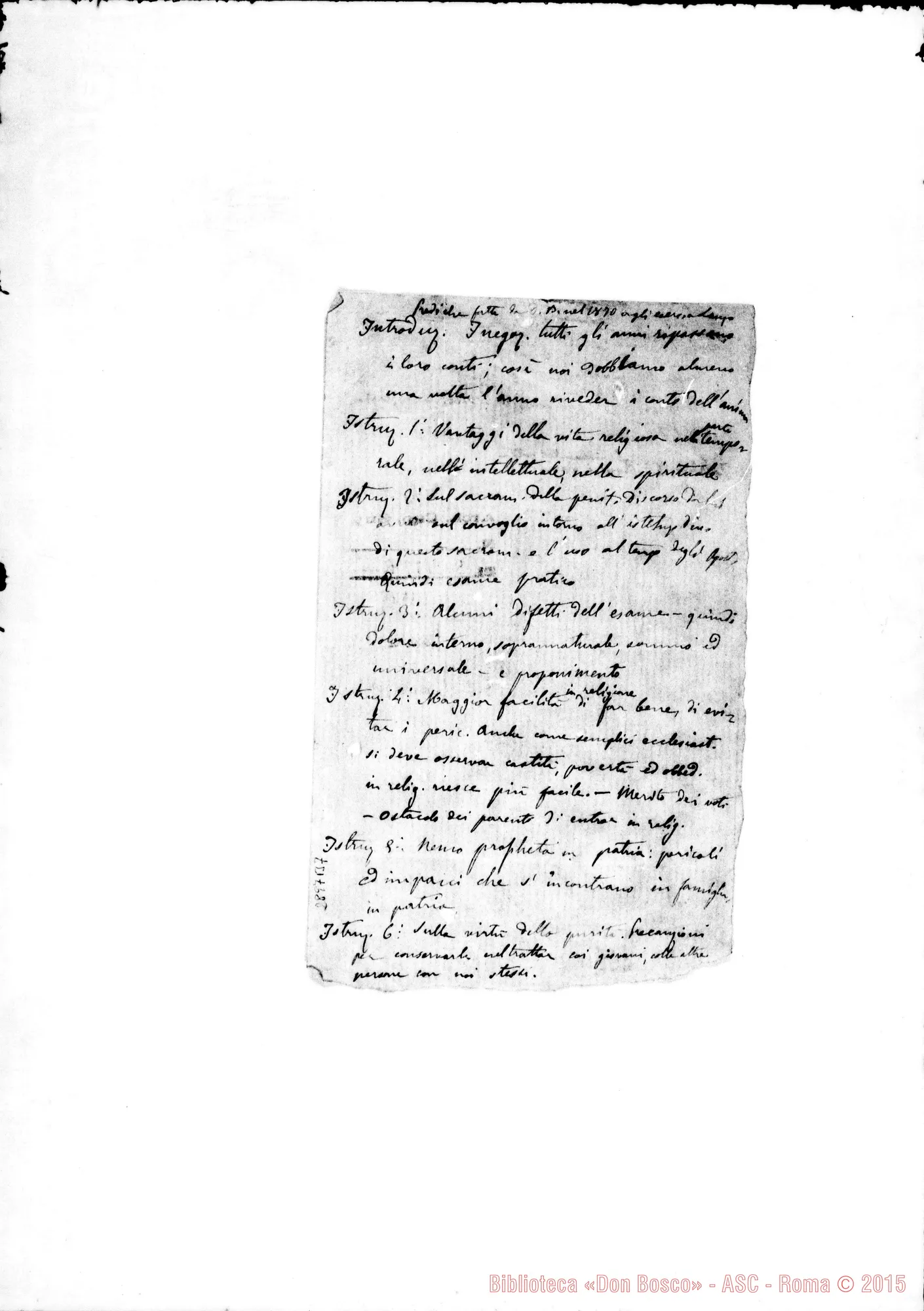 Fotogramma B 7 — Agli esercizi di Lanzo nel 1870