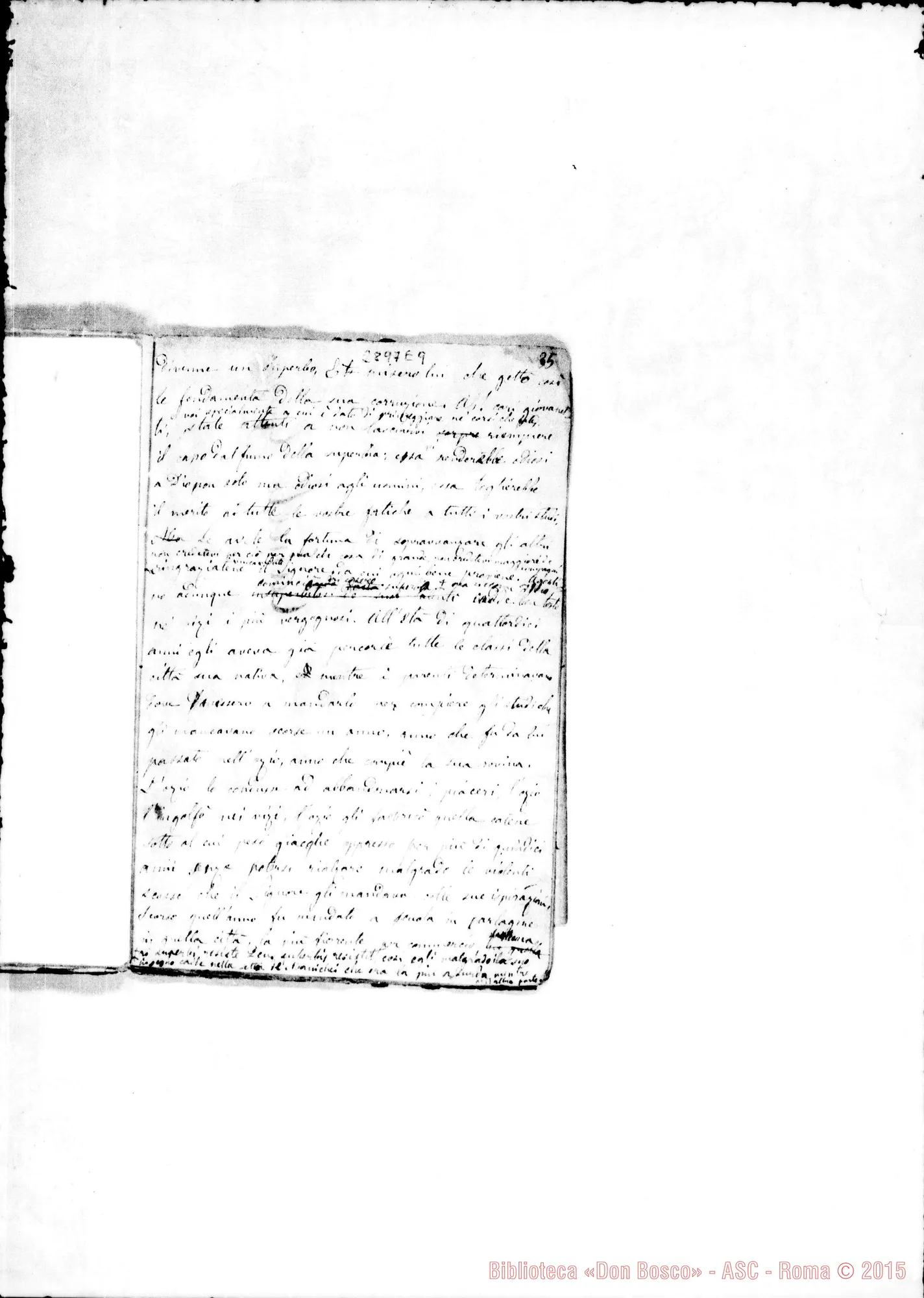 Fotogramma E 9 — Panegirico su S. Agostino