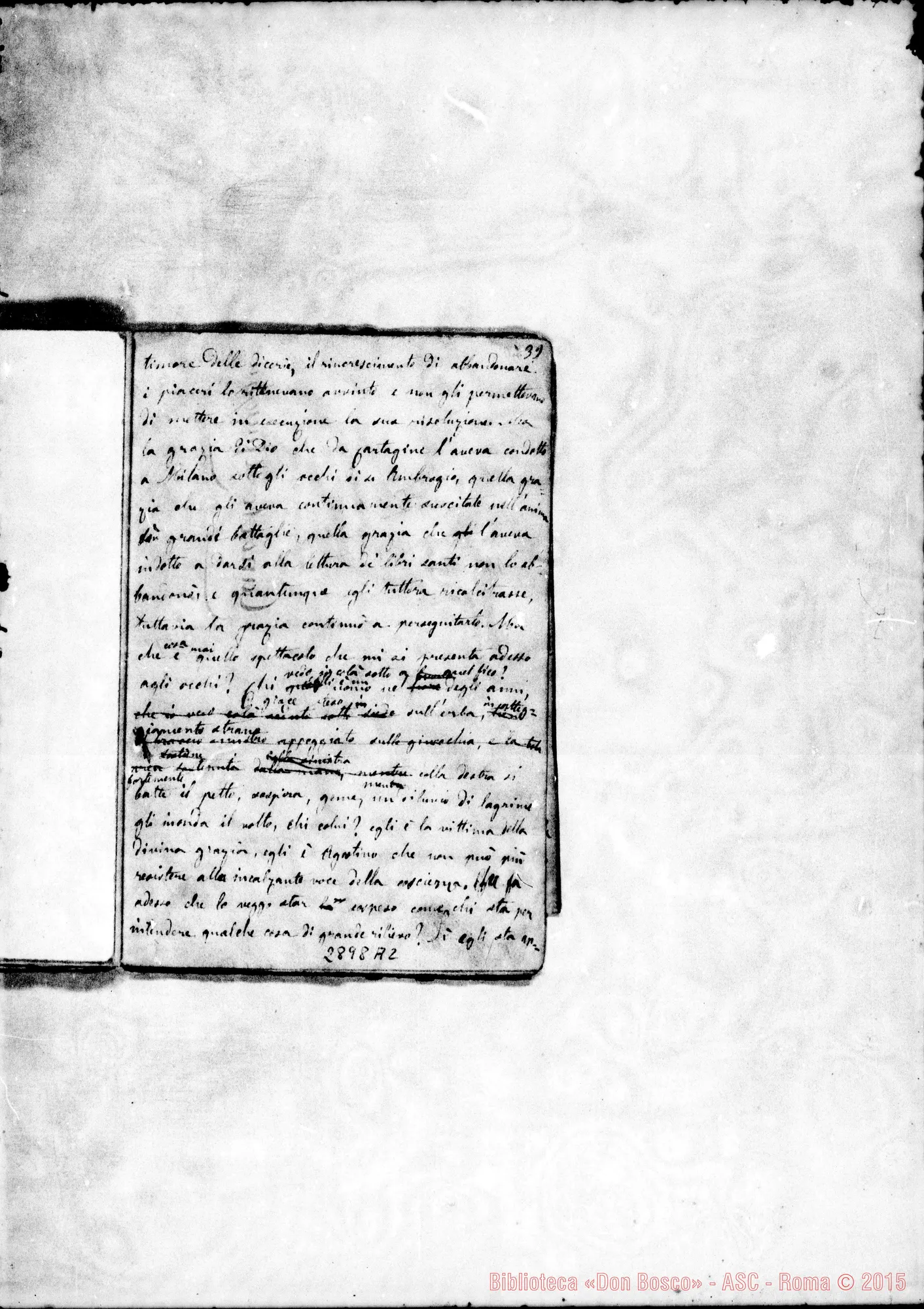 Fotogramma A 2 — Panegirico su S. Agostino