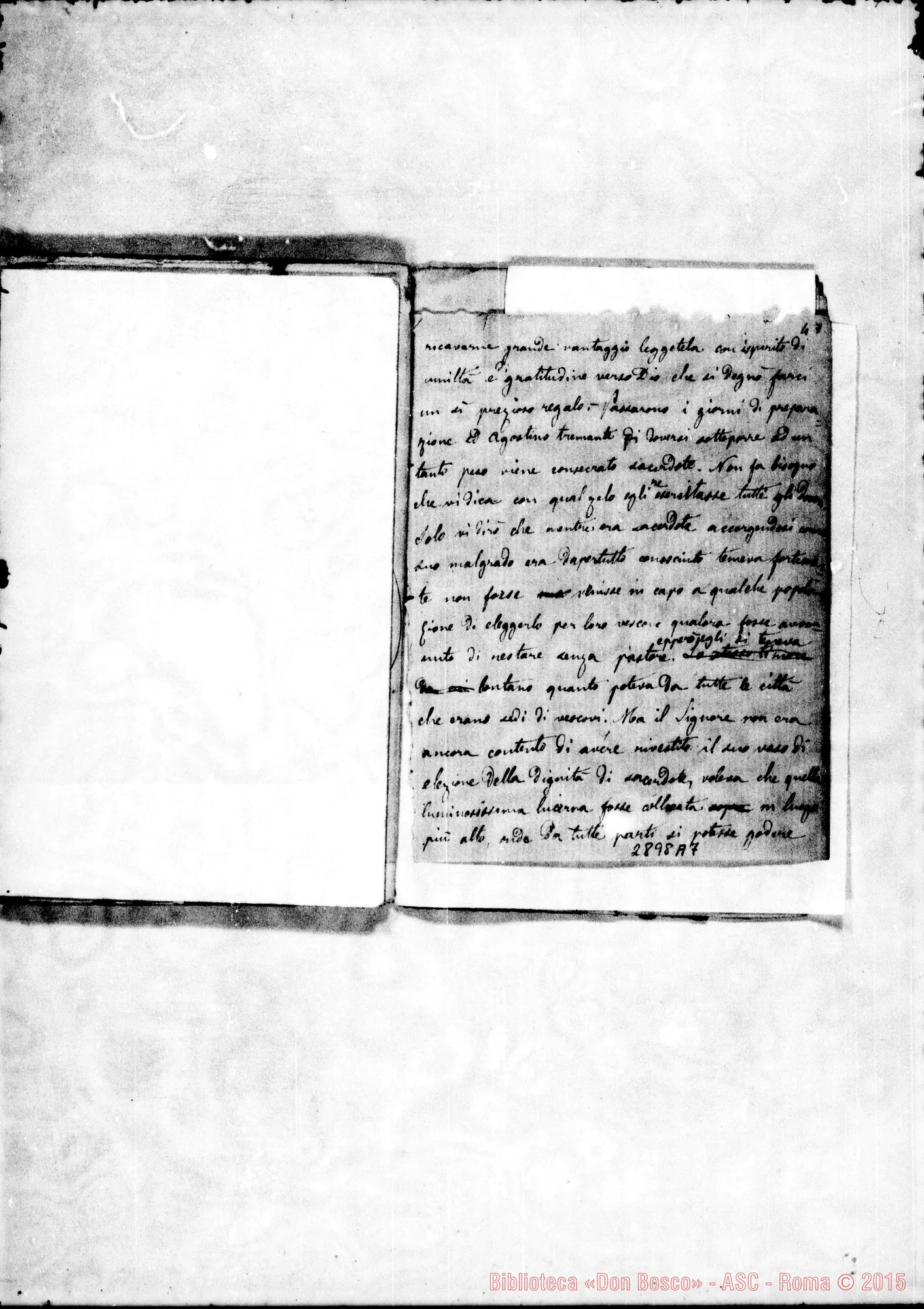 Fotogramma A 7 — Panegirico su S. Agostino