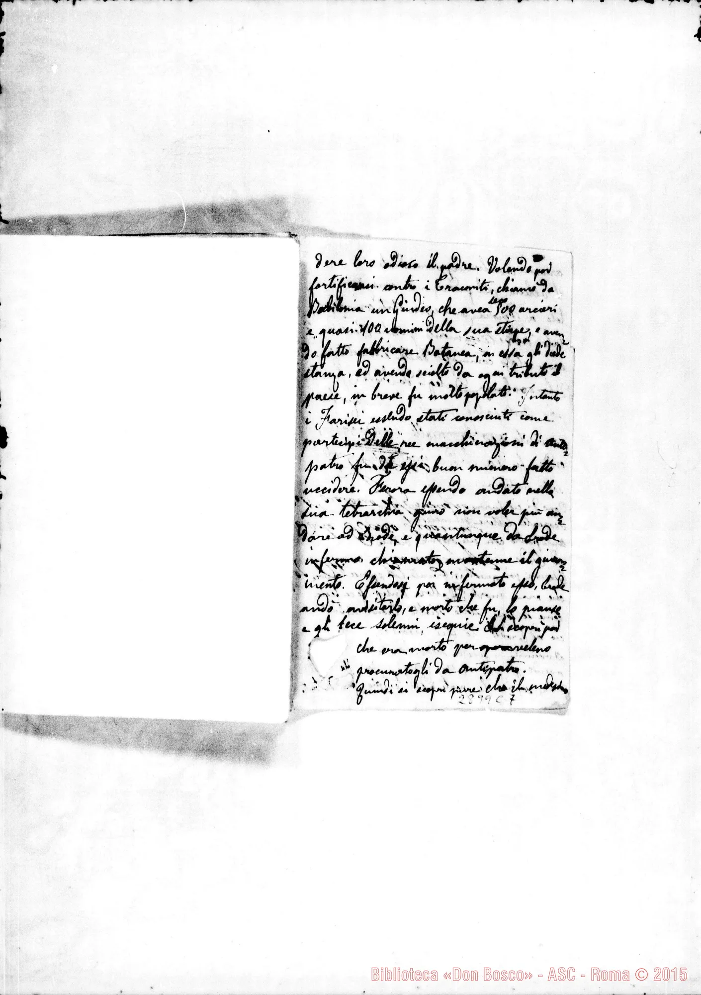 Fotogramma C 7 — Quadernetto: Storia Sacra: Conferenza