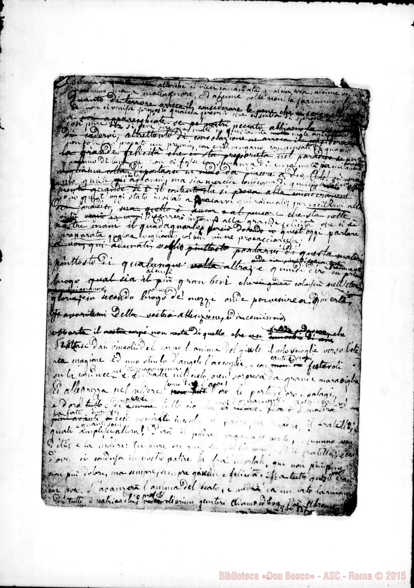 Fotogramma B 7 — Le gioie del Paradiso