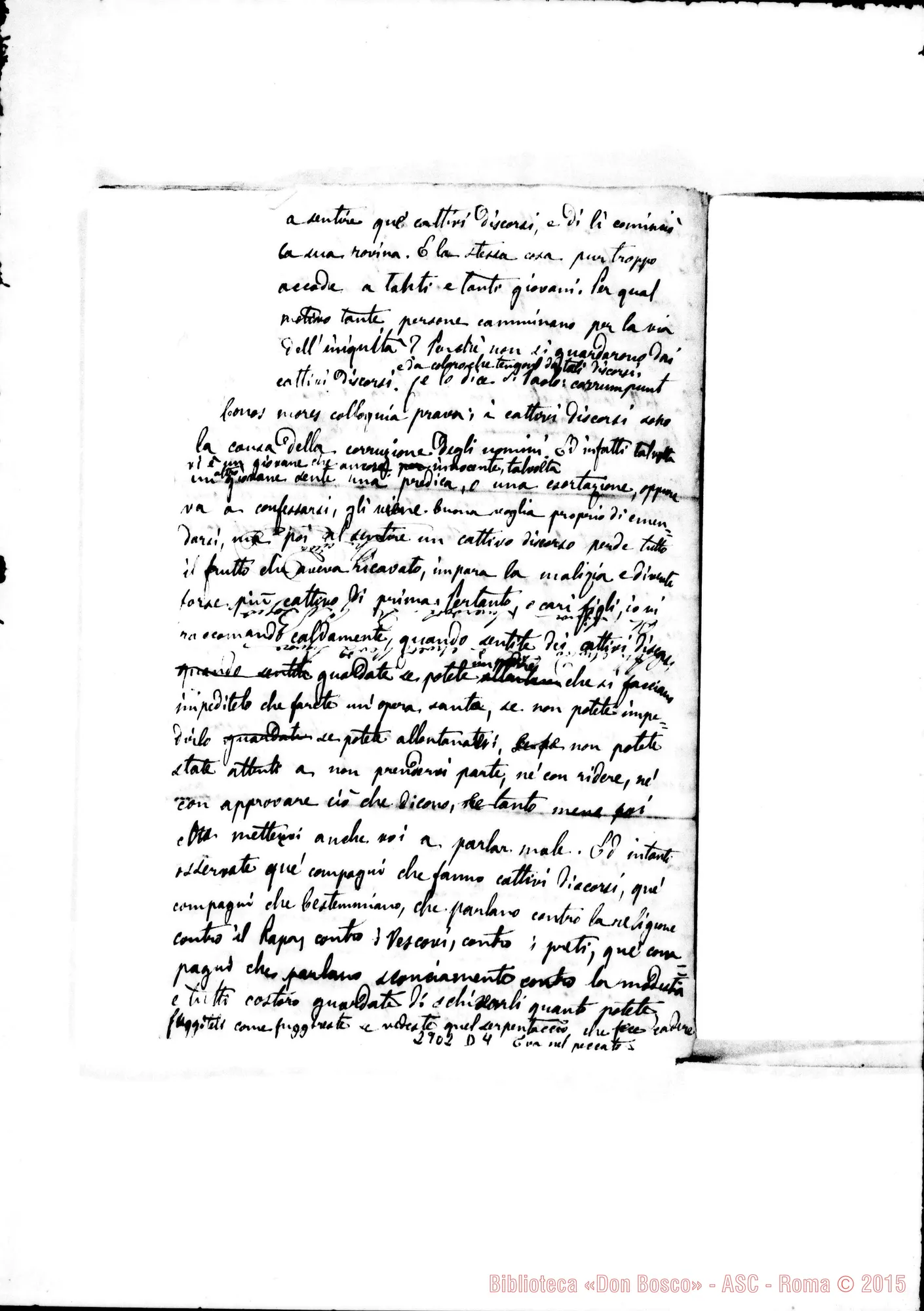 Fotogramma D 4 — Discorsetti-prediche ai ragazzi sulla Storia Sacra