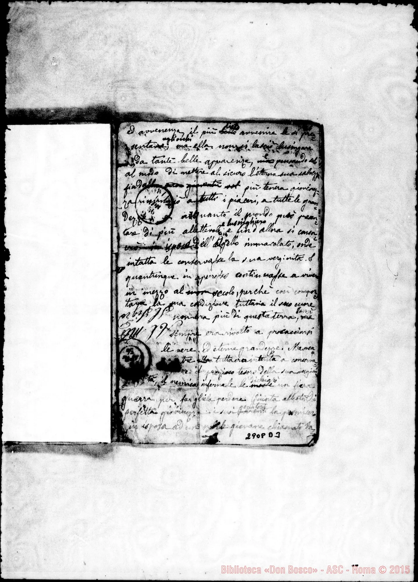 Fotogramma D 3 — Santa Cecilia