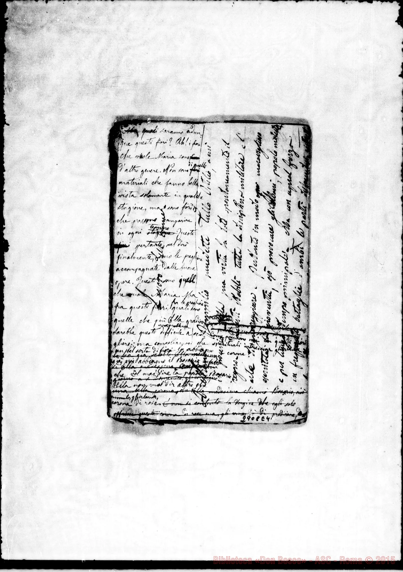 Fotogramma E 4 — Sulla Madonna del Rosario