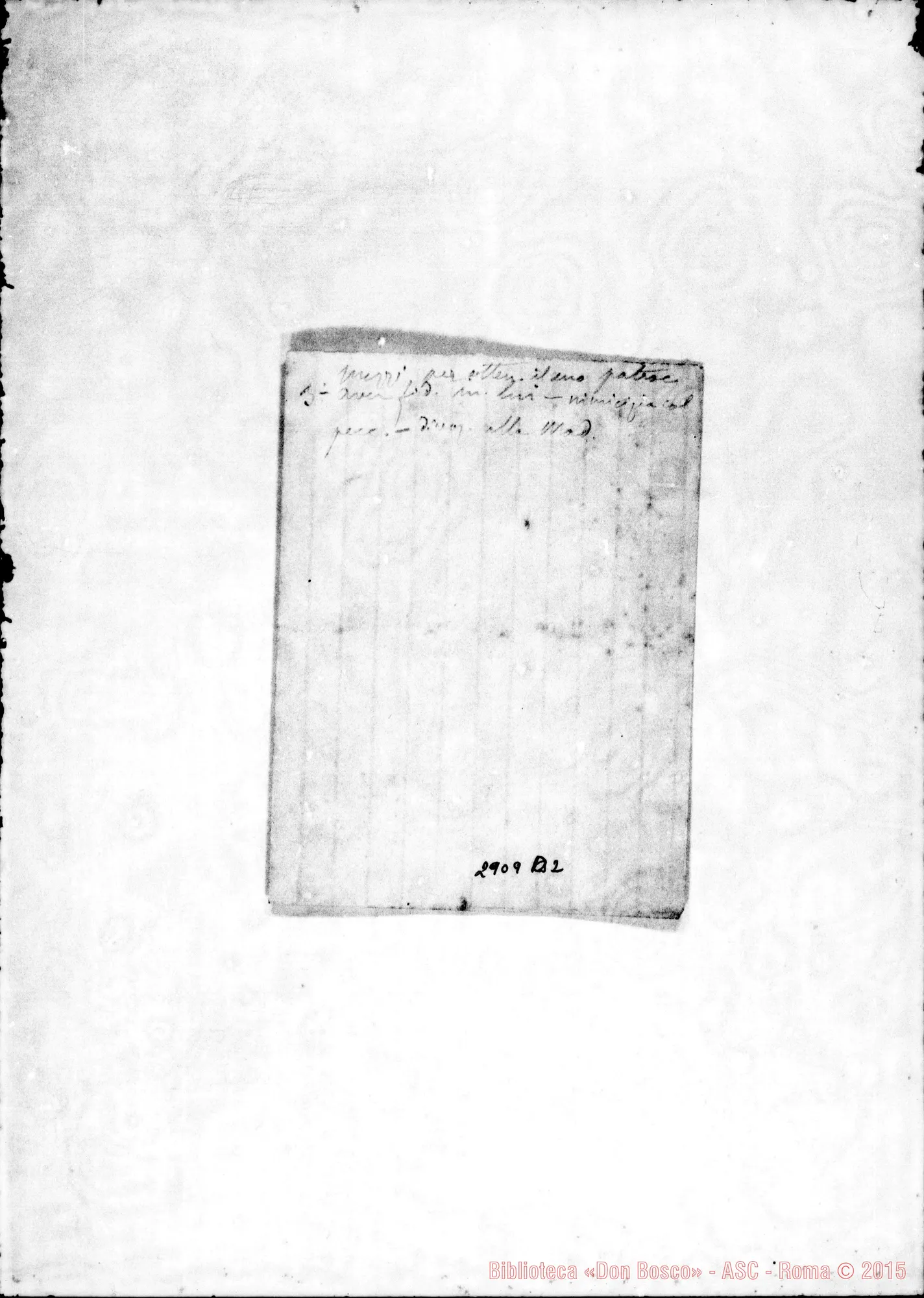 Fotogramma D 2 — Prediche: Constituit eum Dominus…