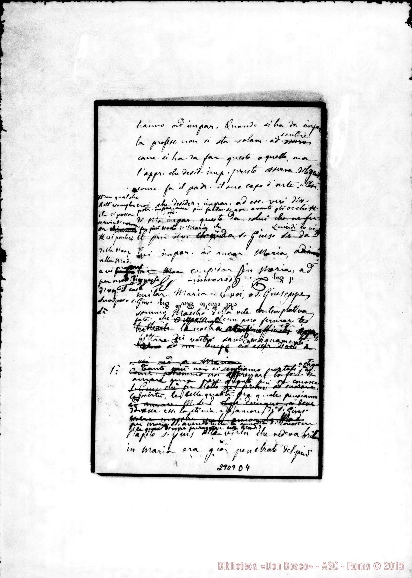 Fotogramma D 4 — Patrocinio di S. Giuseppe