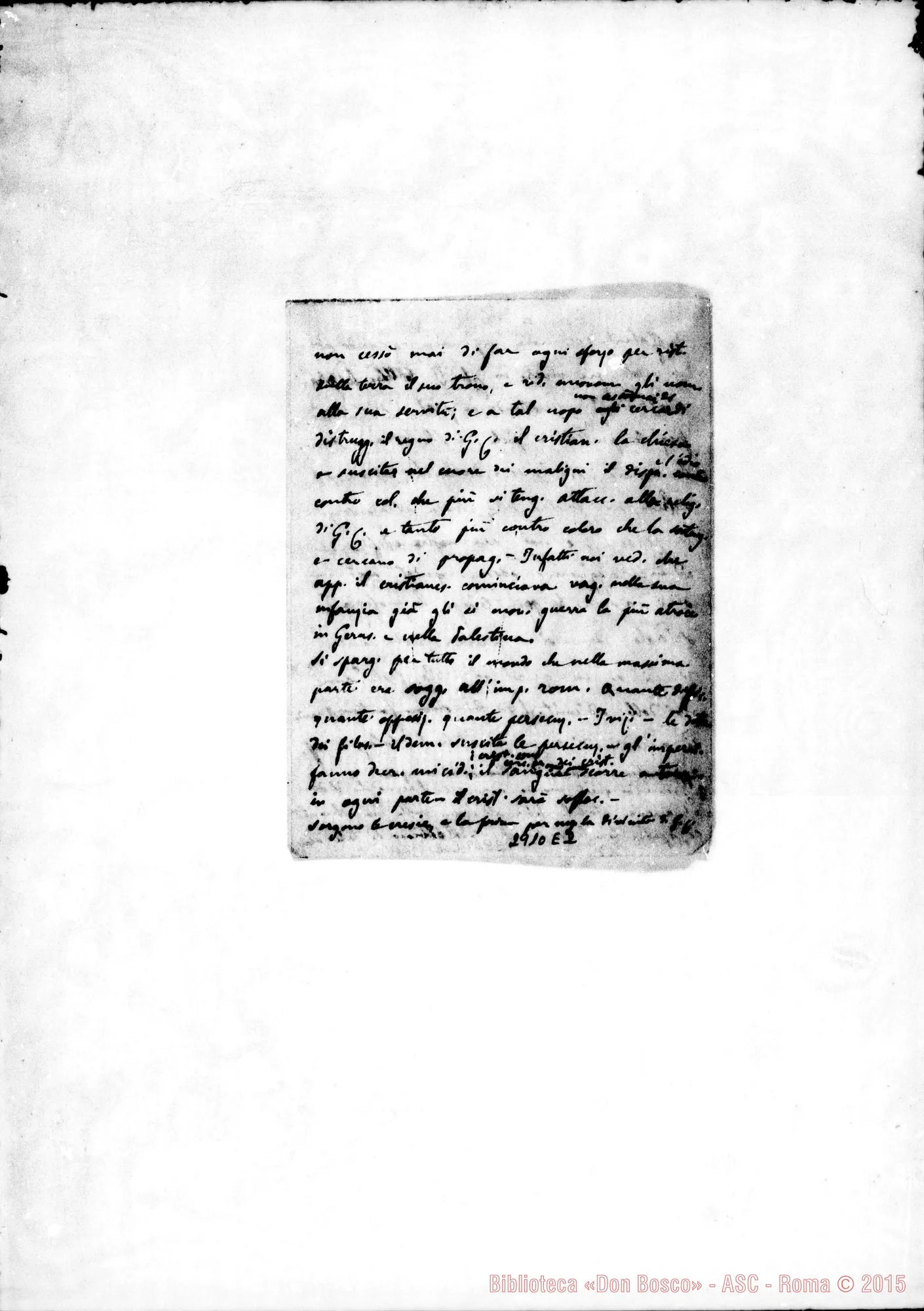 Fotogramma E 2 — S. Fortunola