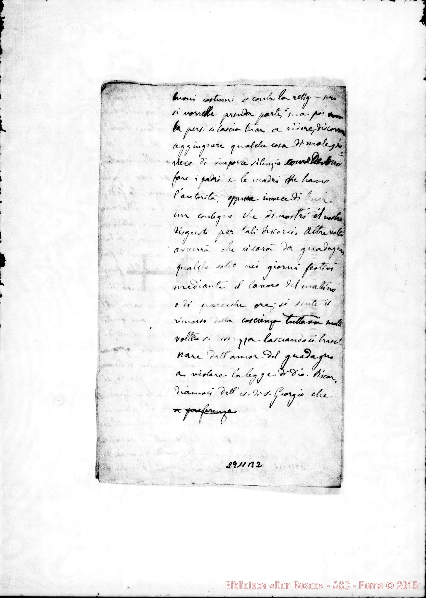Fotogramma B 2 — 7.. S. Giorgio