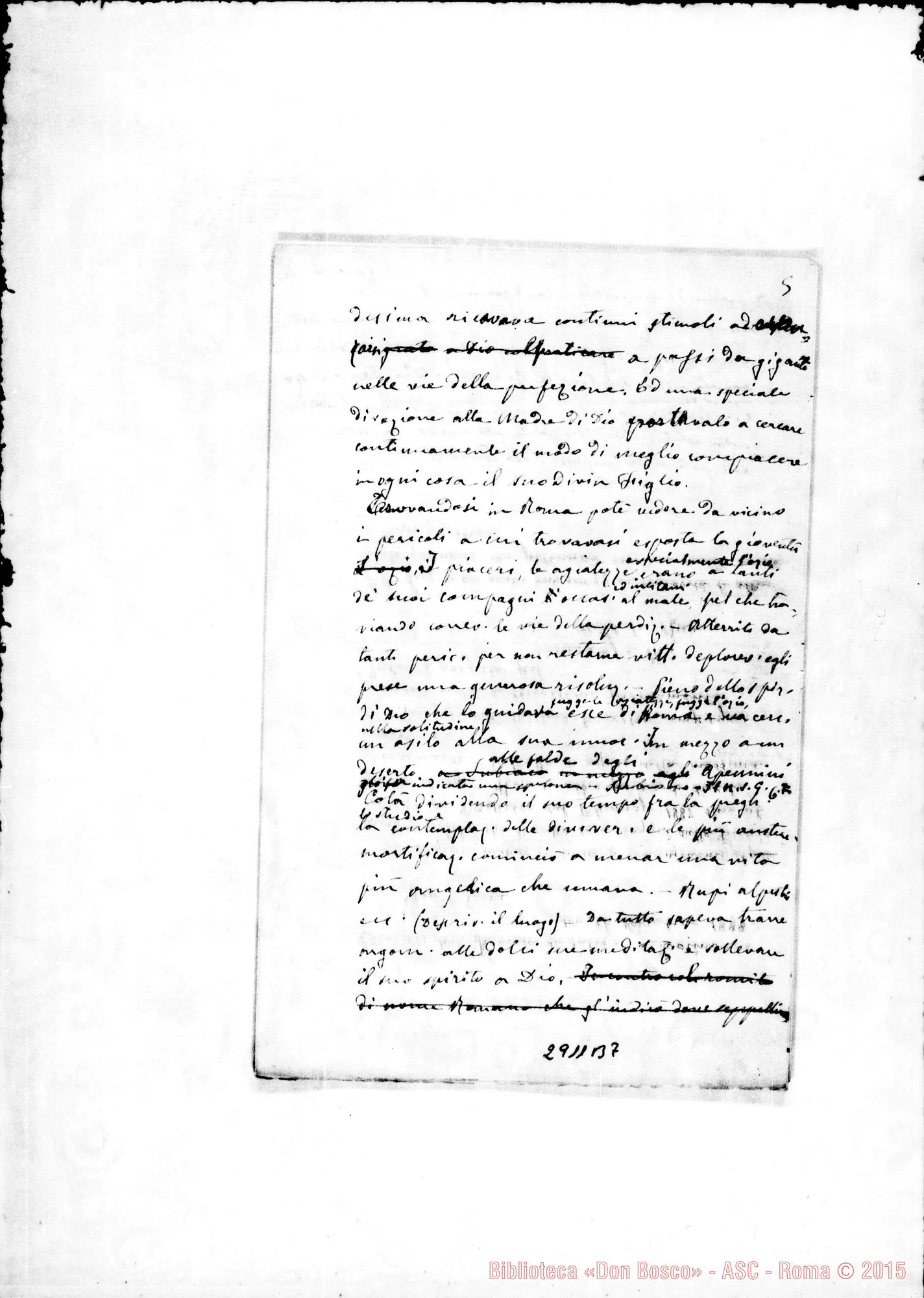 Fotogramma B 7 — S. Benedetto