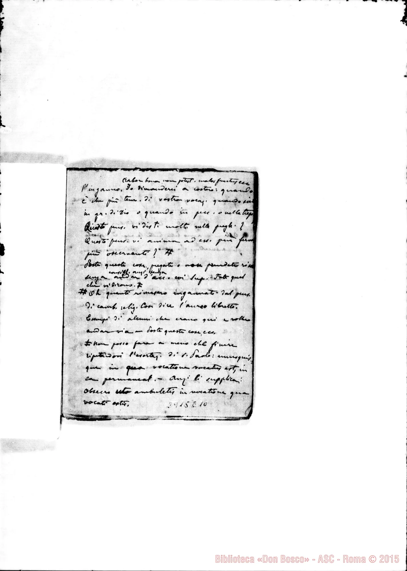 Fotogramma E 10 — Ai confratelli: da ott.1875 ad ago. 1879
