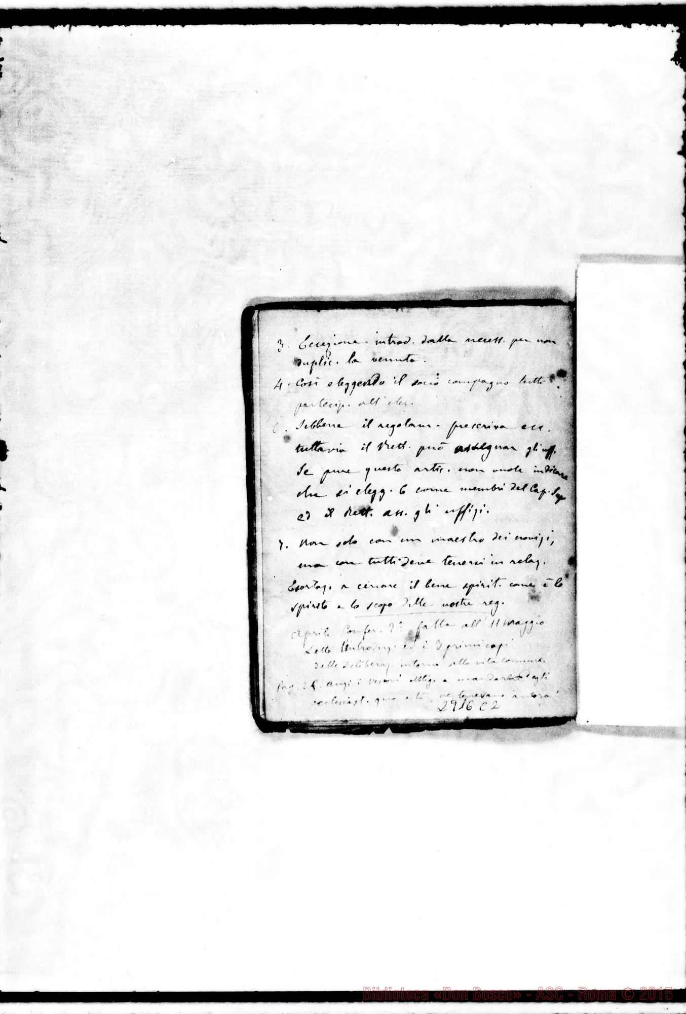 Fotogramma C 2 — Ai confratelli: da ott.1875 ad ago. 1879