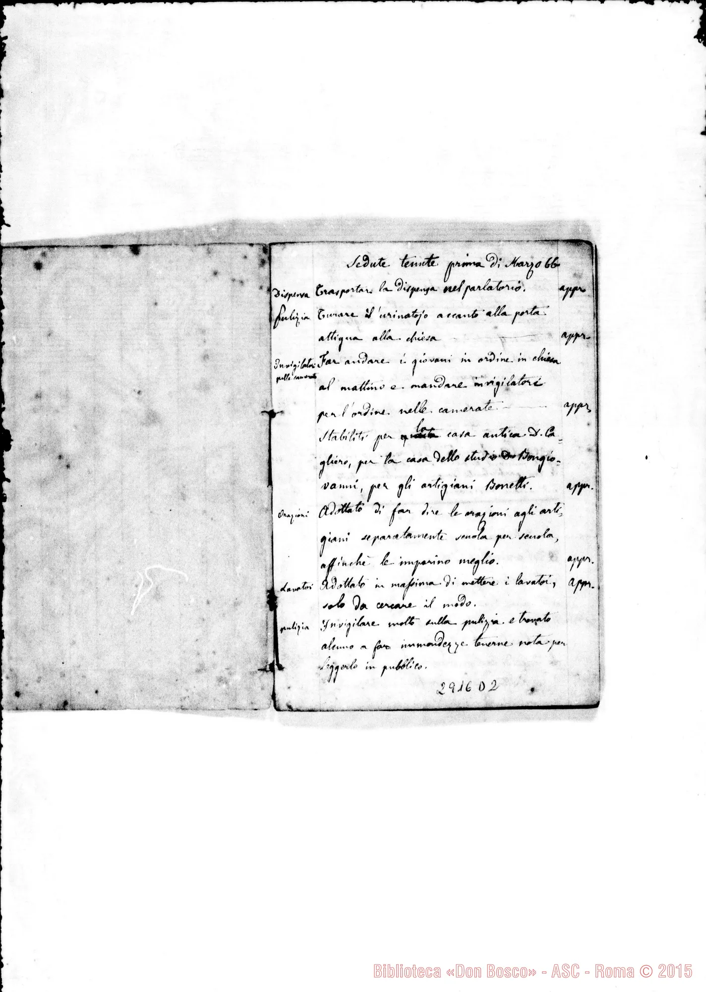 Fotogramma D 2 — Deliberazioni Capitolari: Dal 1866 al 18-12-1870