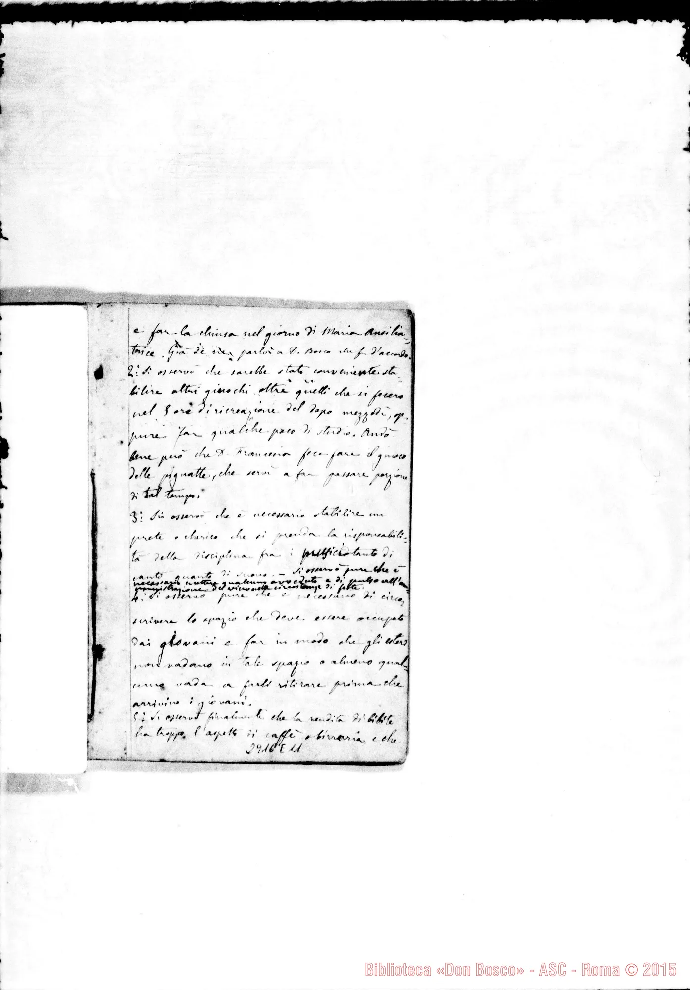 Fotogramma E 11 — Deliberazioni Capitolari: Dal 1866 al 18-12-1870