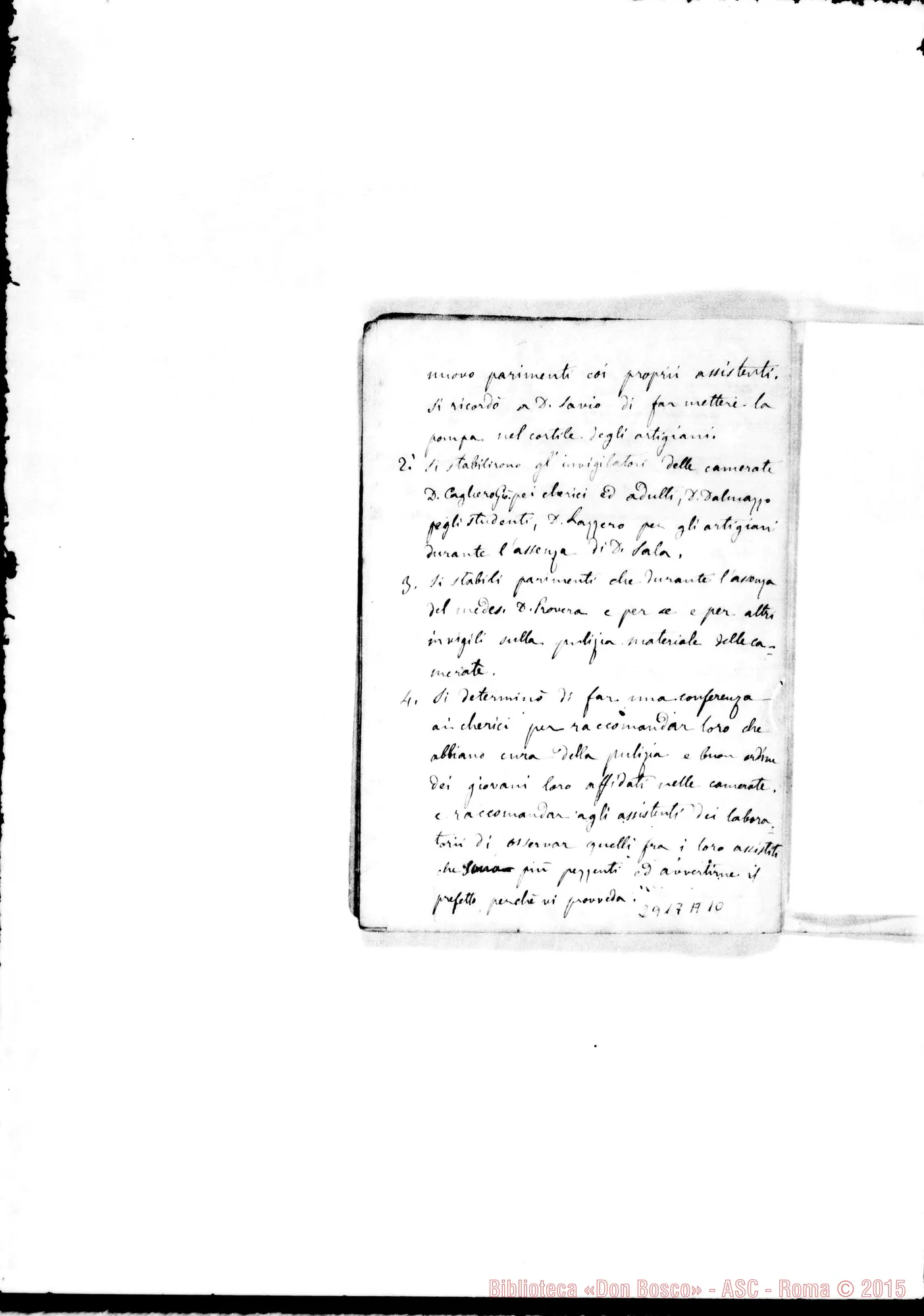 Fotogramma A 10 — Deliberazioni Capitolari: Dal 1866 al 18-12-1870