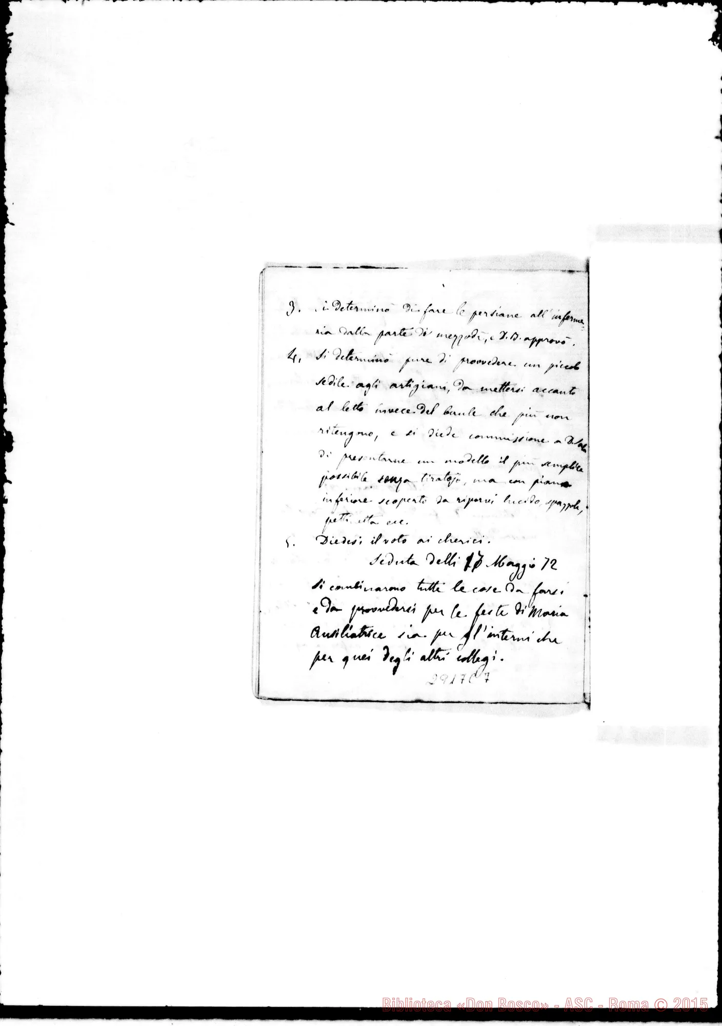 Fotogramma C 7 — Dal 9-11-1871 al 1-11-1873