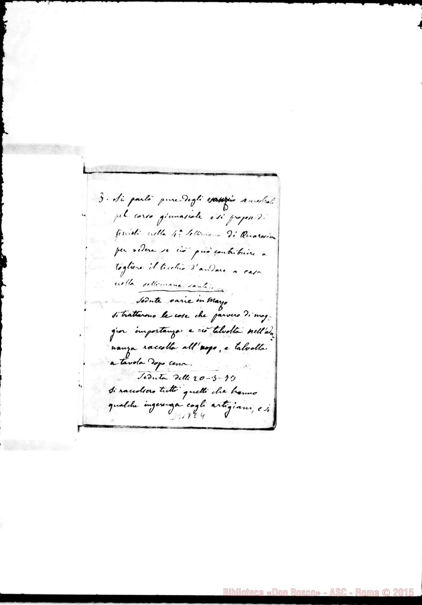 Fotogramma E 4 — Dal 9-11-1871 al 1-11-1873