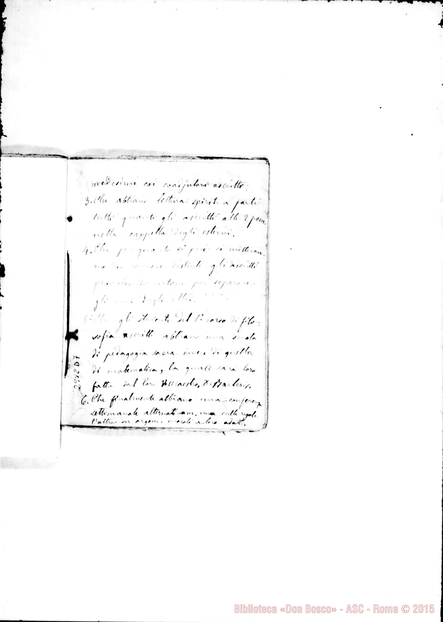 Fotogramma D 7 — Dal 9-11-1873 al 14-03-1875