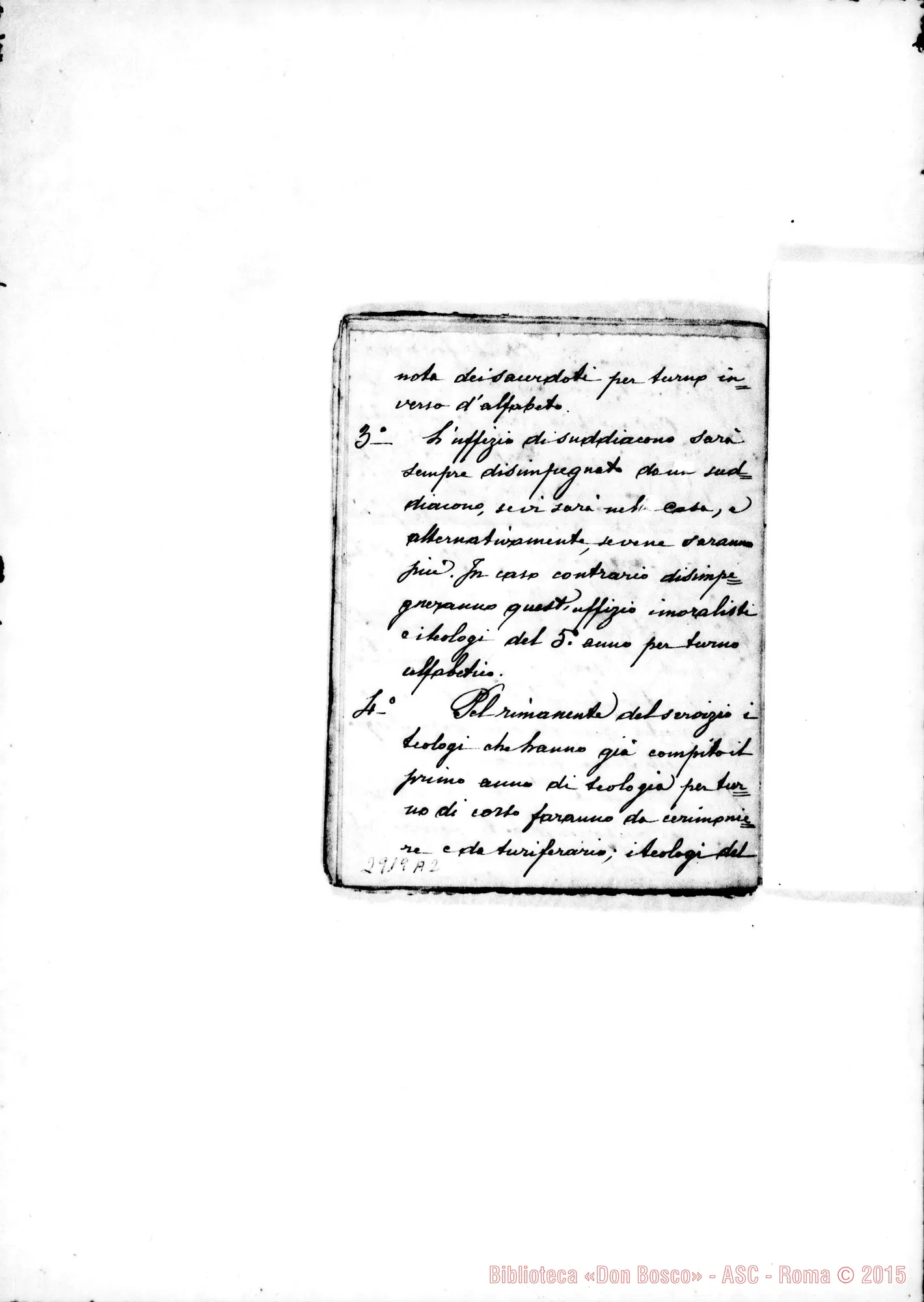 Fotogramma A 2 — Dal 9-11-1873 al 14-03-1875