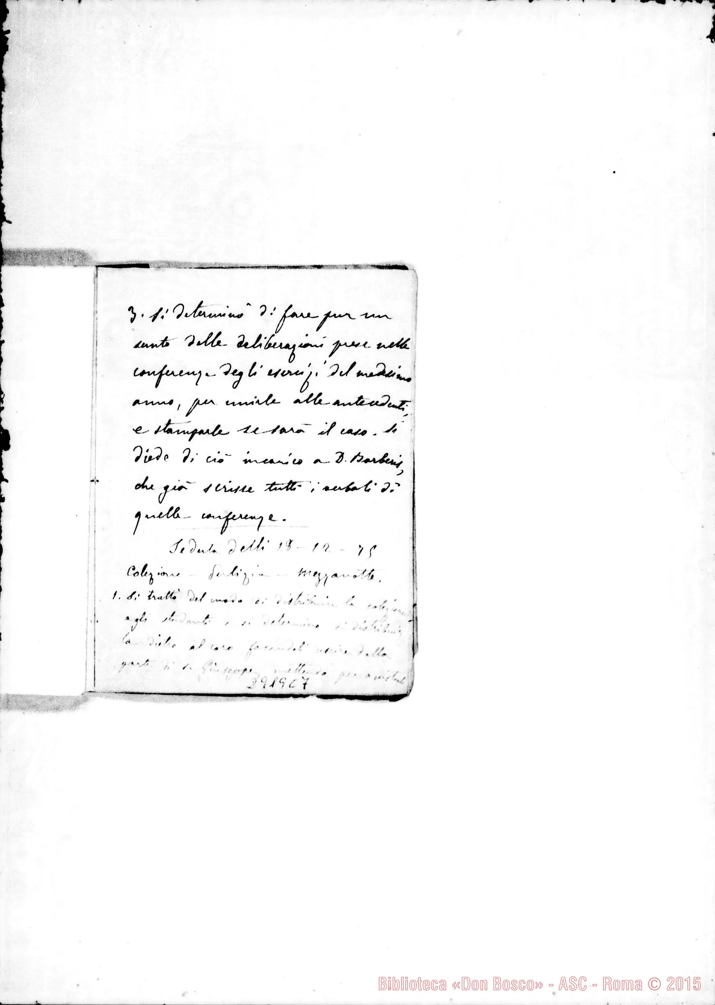 Fotogramma C 7 — Dal 28-03-1875 al 4-06-1876