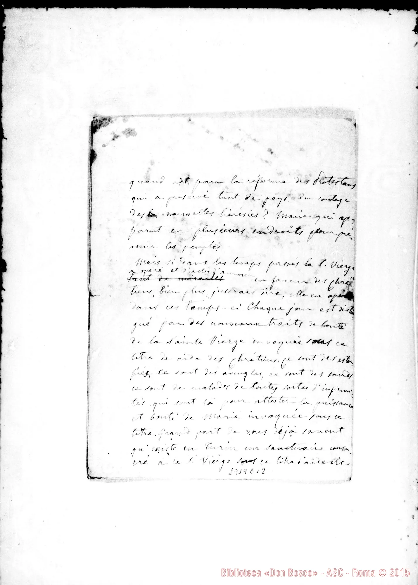 Fotogramma E 12 — Maria, Auxilium Christianorum, ora prò nobis