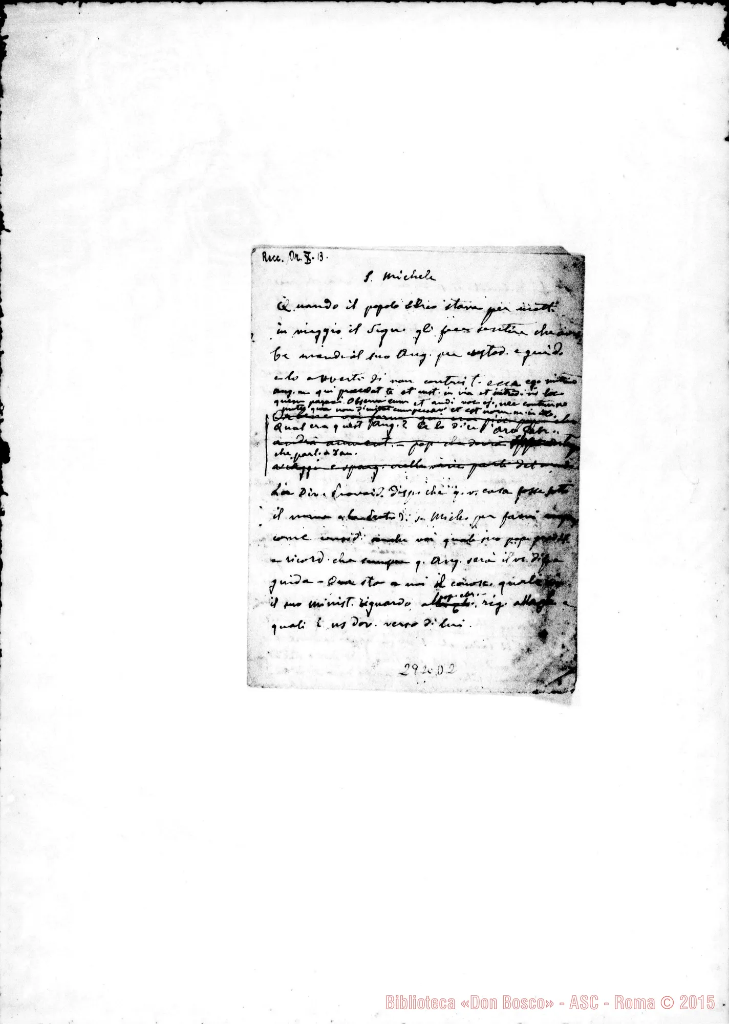 Fotogramma D 2 — San Michele