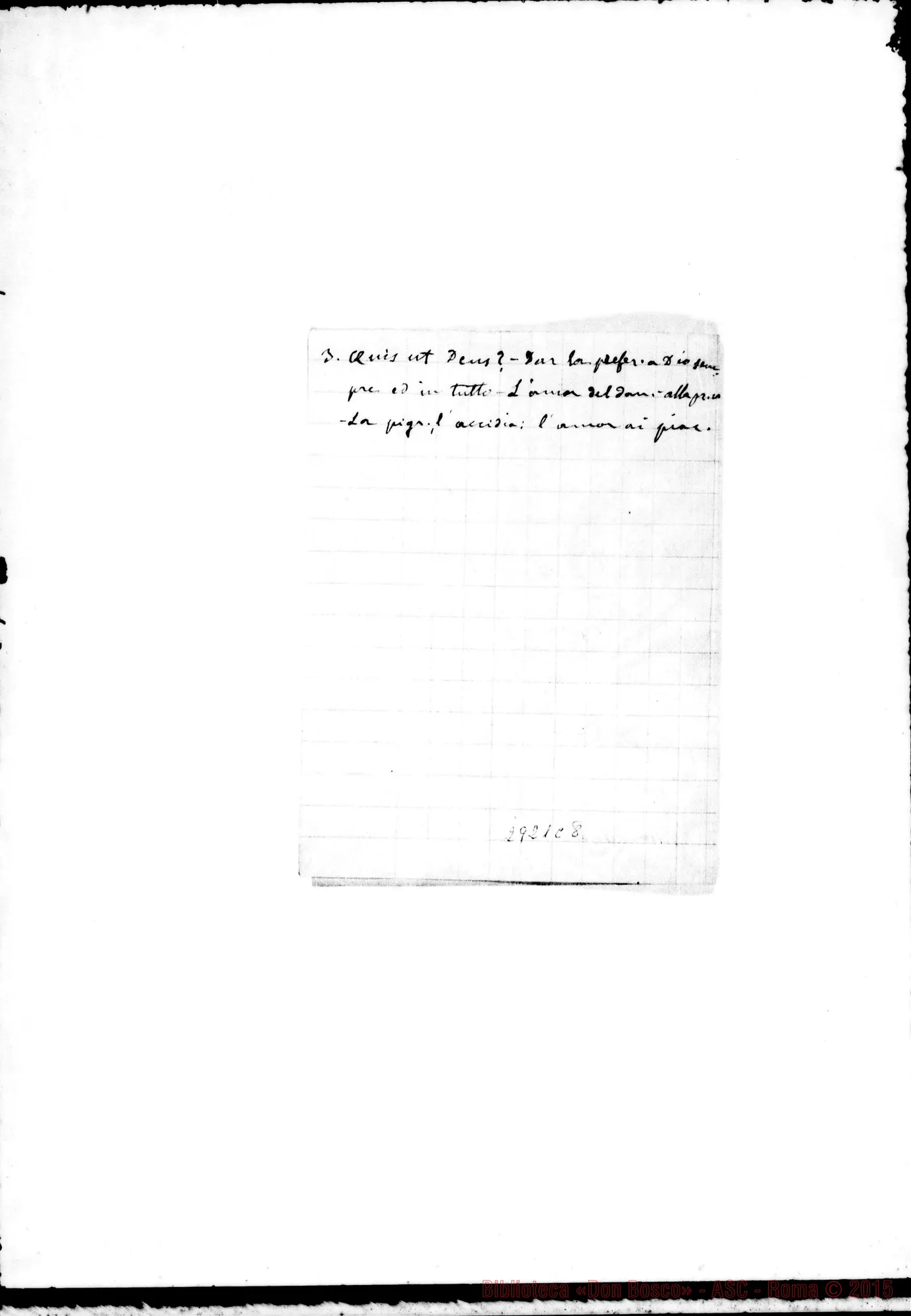 Fotogramma C 8 — Chiusa degli esercizi dei confratelli preti E chierici… 29-09-1895