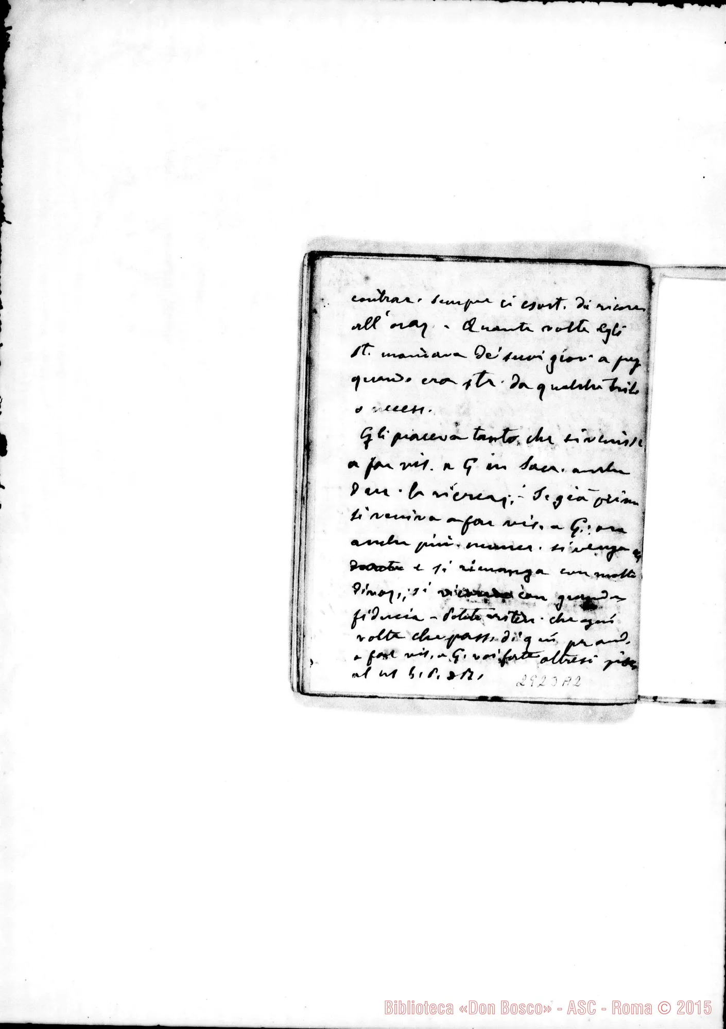 Fotogramma A 2 — Conferenze ai Confratelli: Dal 10-11-1895, fino al 22-05-1904