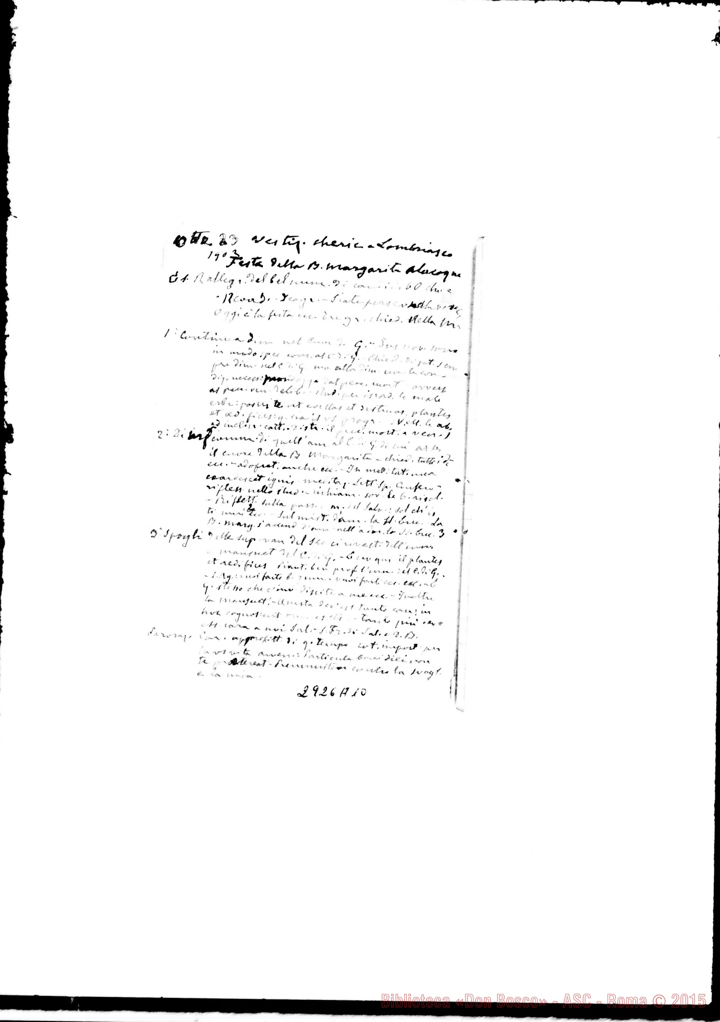 Fotogramma A 10 — Da ott. 1902 fino al 2-07-1905