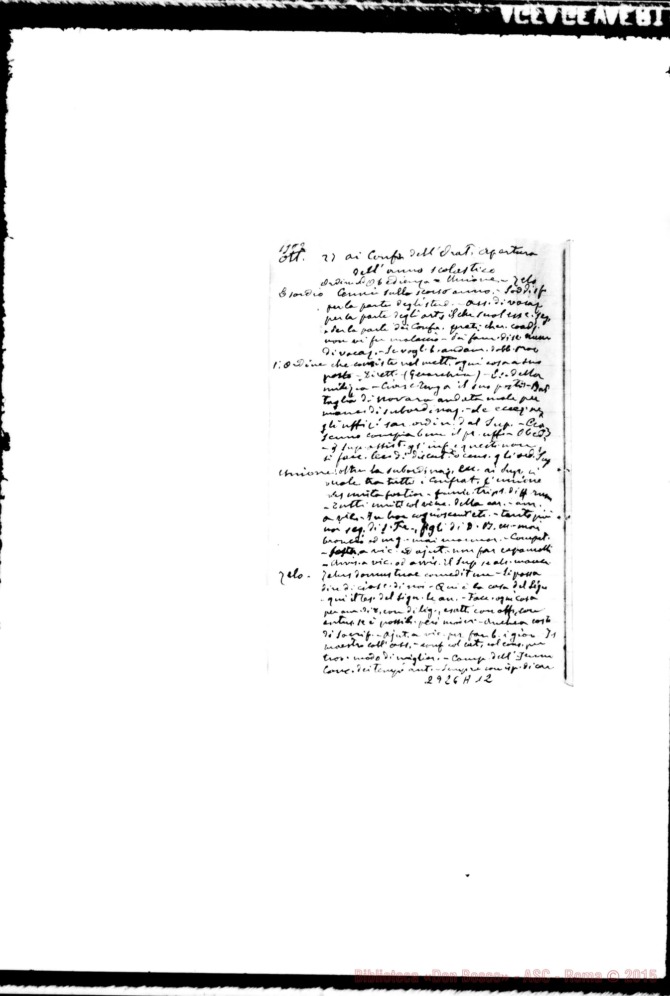 Fotogramma A 12 — Da ott. 1902 fino al 2-07-1905
