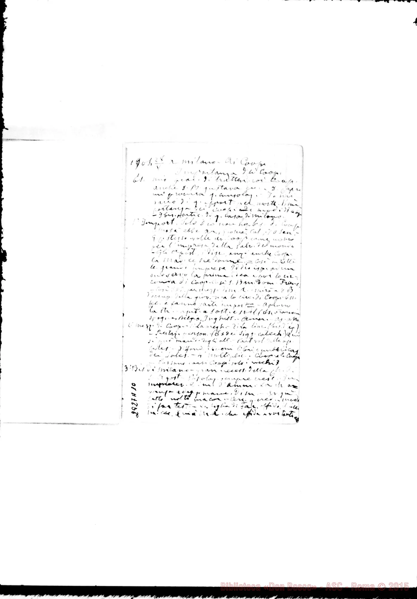 Fotogramma A 10 — Da ott. 1902 fino al 2-07-1905