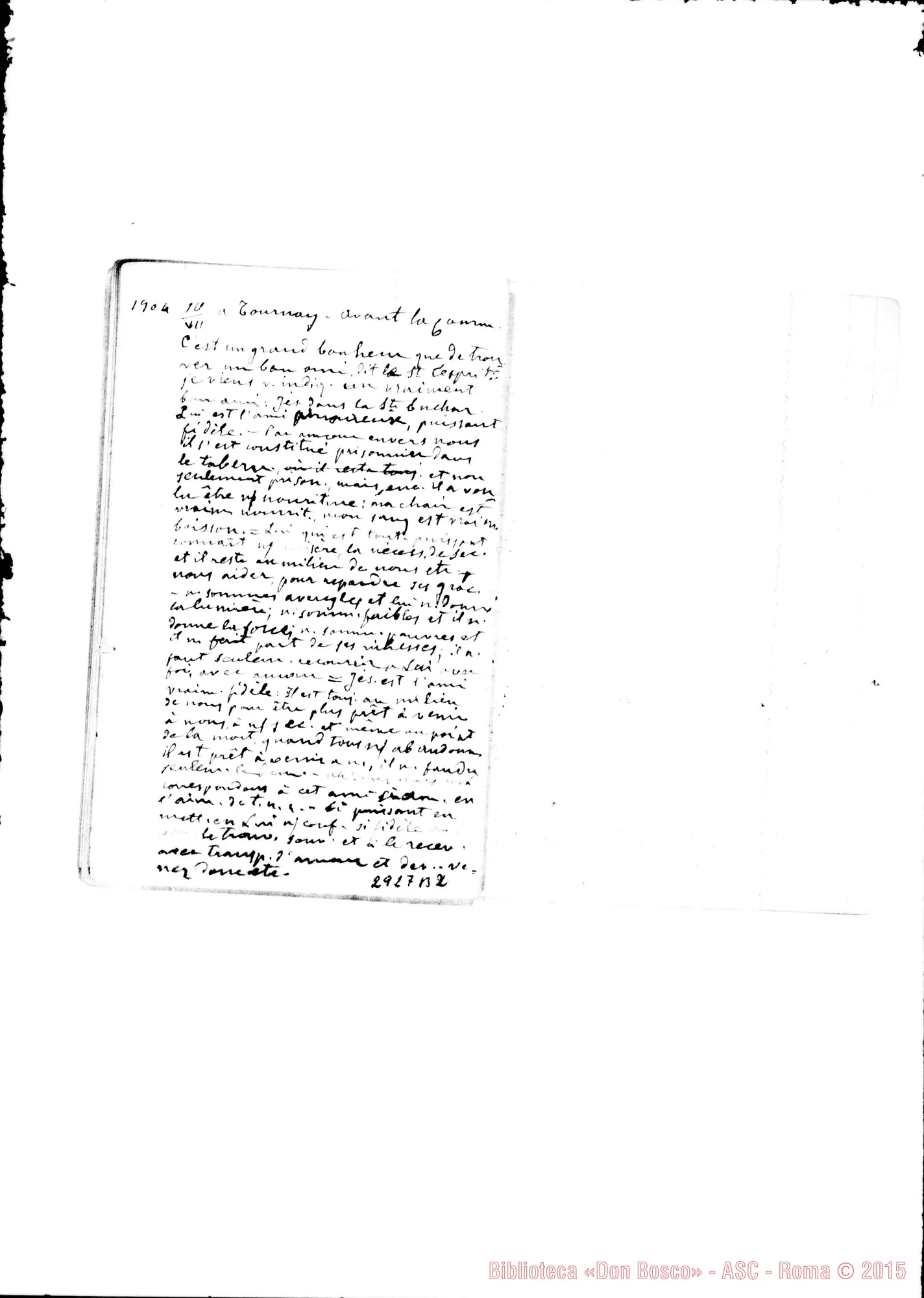 Fotogramma B 2 — Da ott. 1902 fino al 2-07-1905