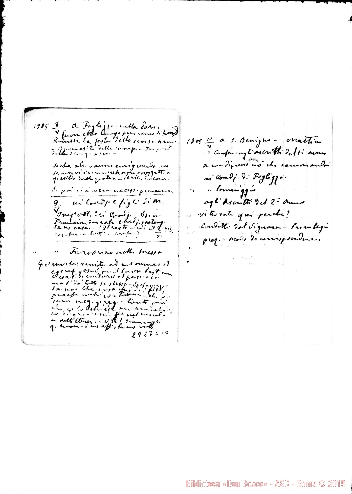 Fotogramma C 10 — Da ott. 1902 fino al 2-07-1905