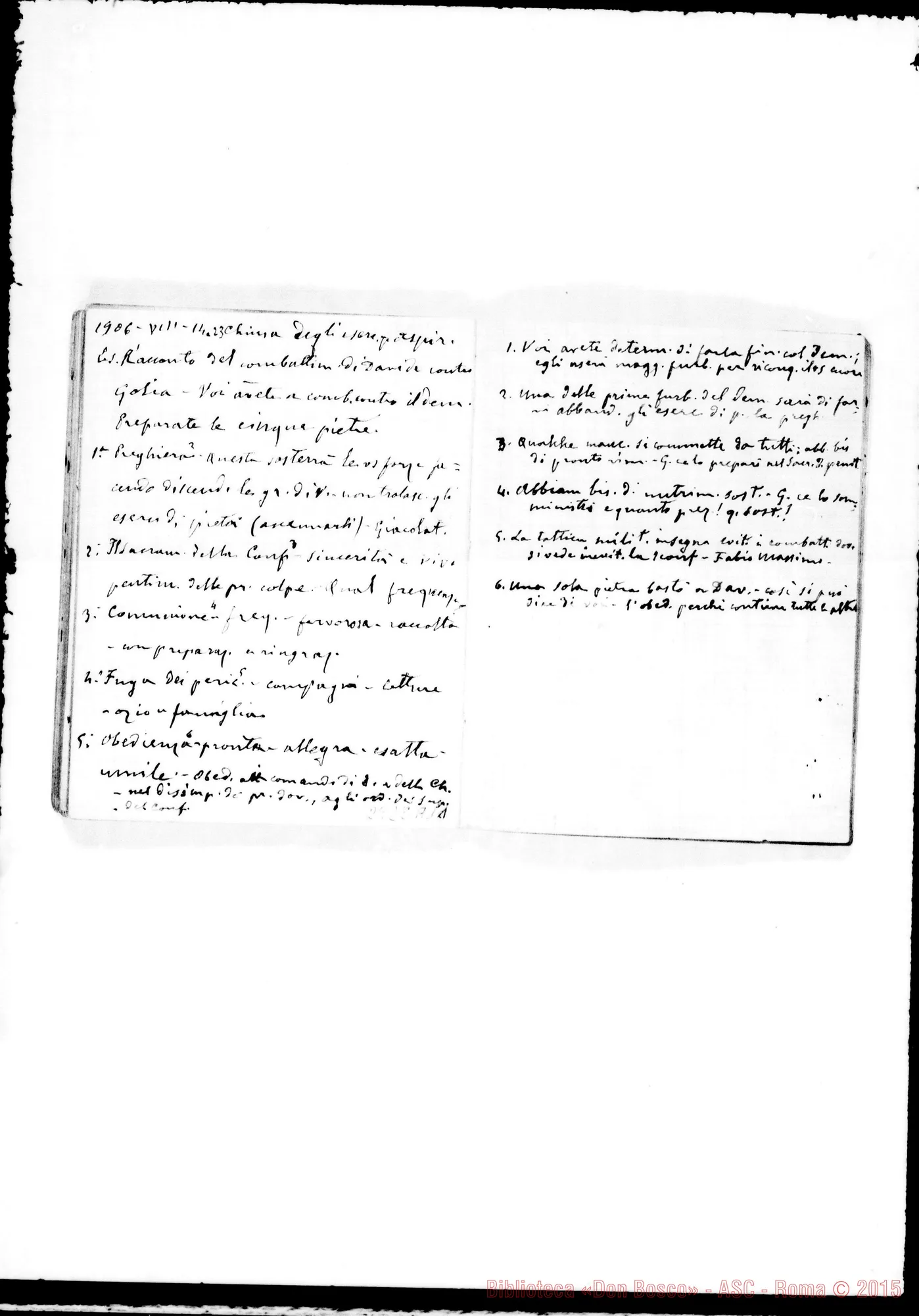 Fotogramma A 11 — Da lug. 1905 fino al 7-04-1907