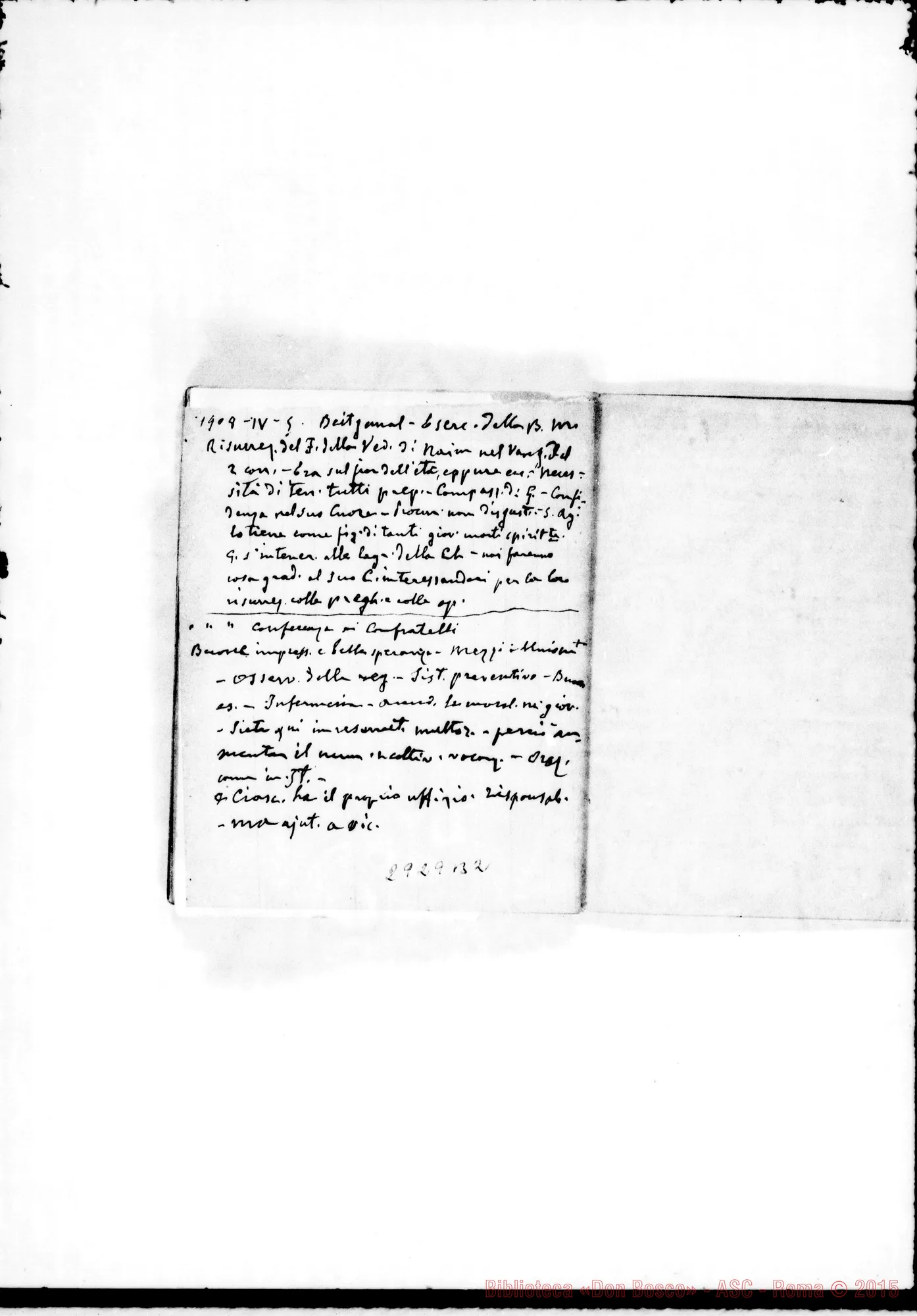 Fotogramma B 2 — Dal 13-04-1907 fino al 24-05-1908