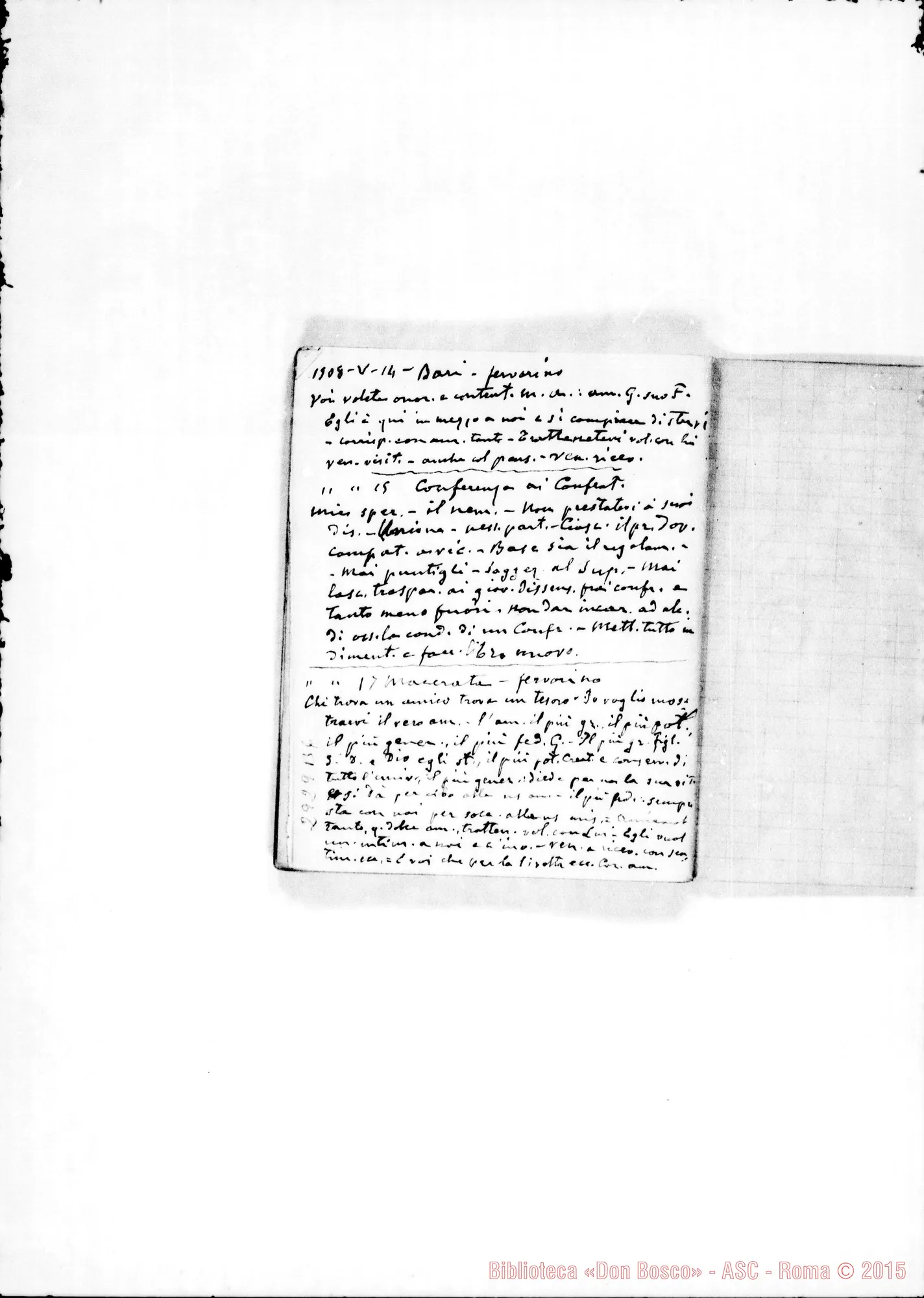 Fotogramma B 6 — Dal 13-04-1907 fino al 24-05-1908