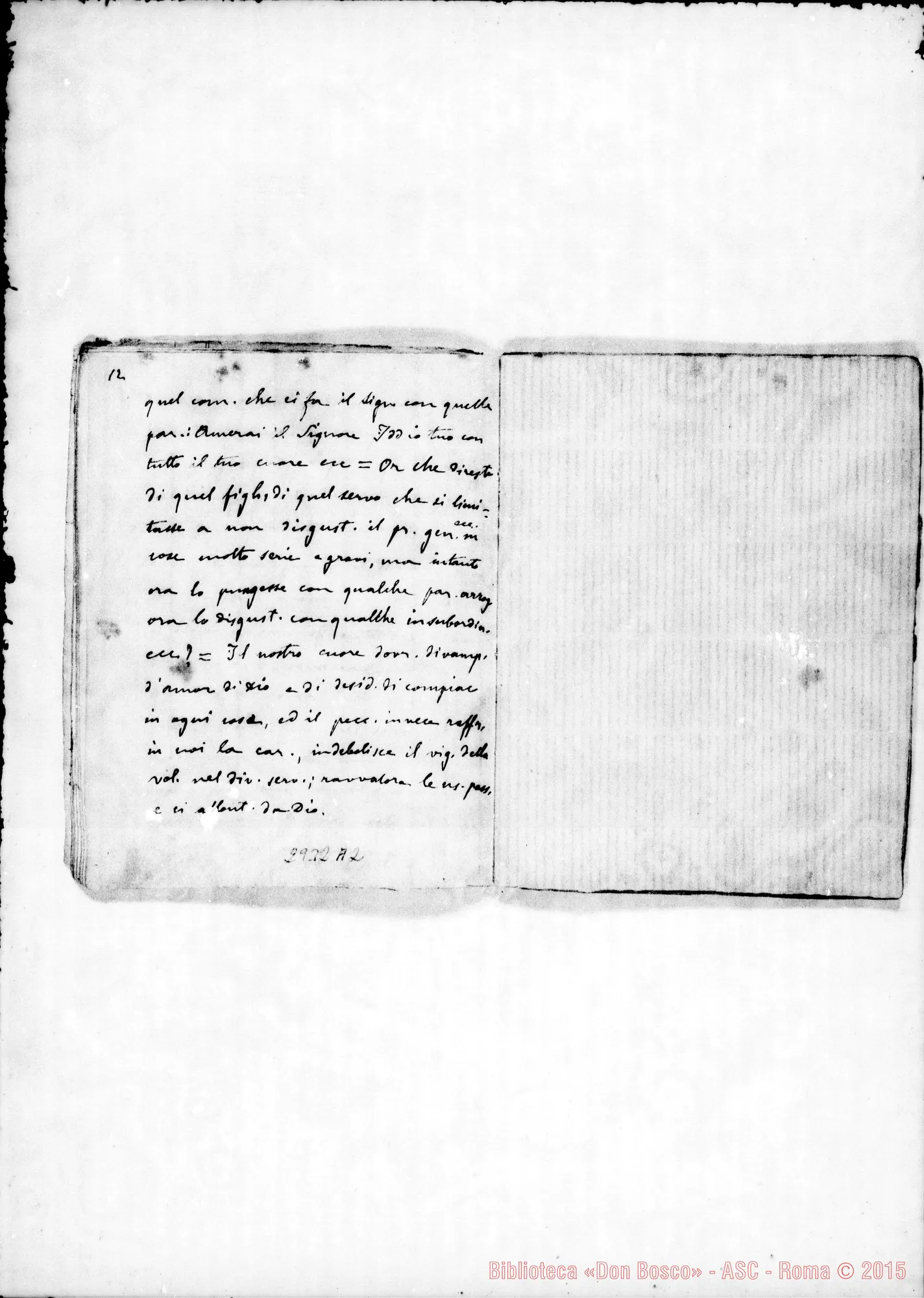 Fotogramma A 2 — Del peccato veniale