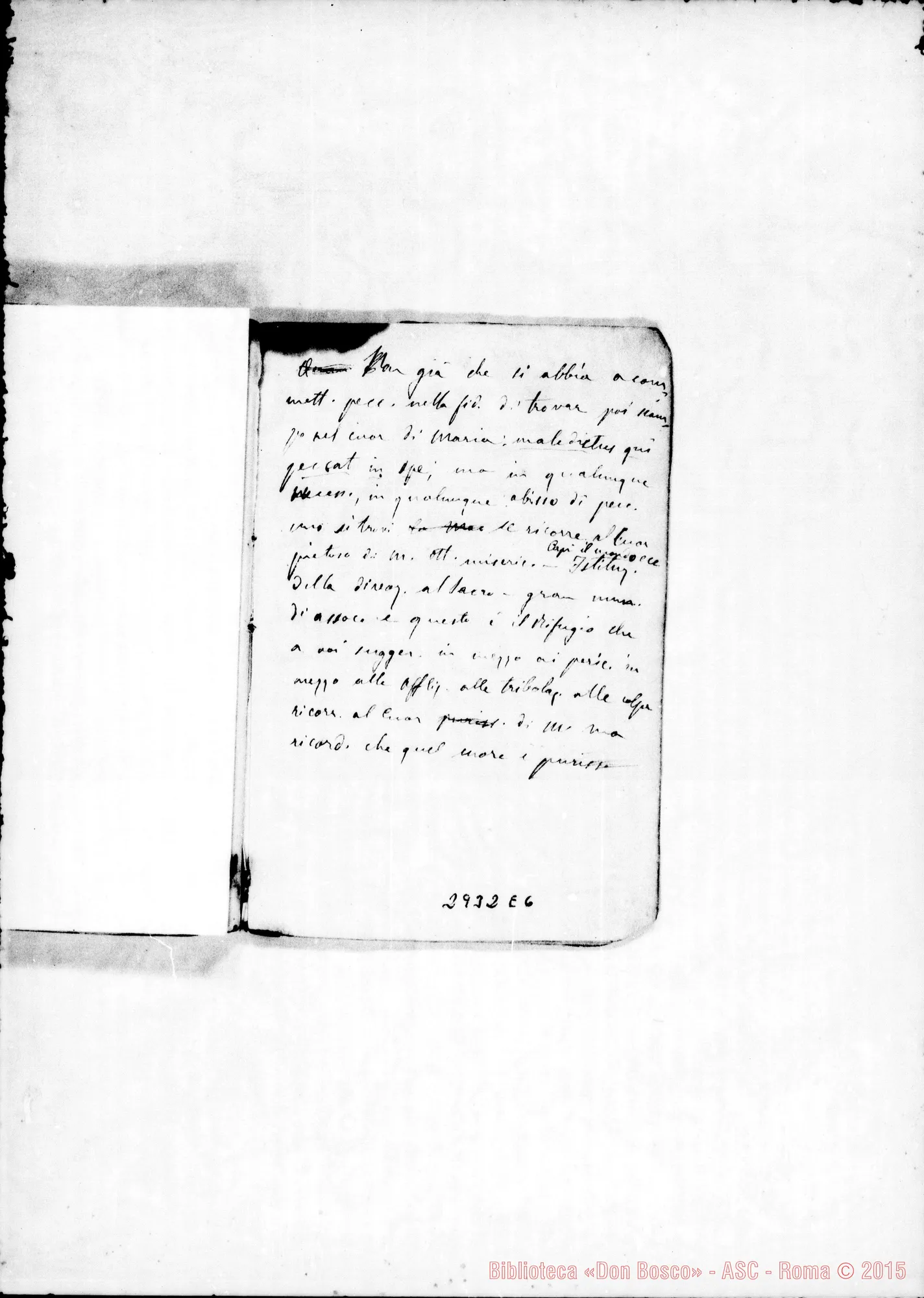 Fotogramma E 6 — Conferenze: Dell'umiltà, carità, speranza, castità, povertà, rosario…