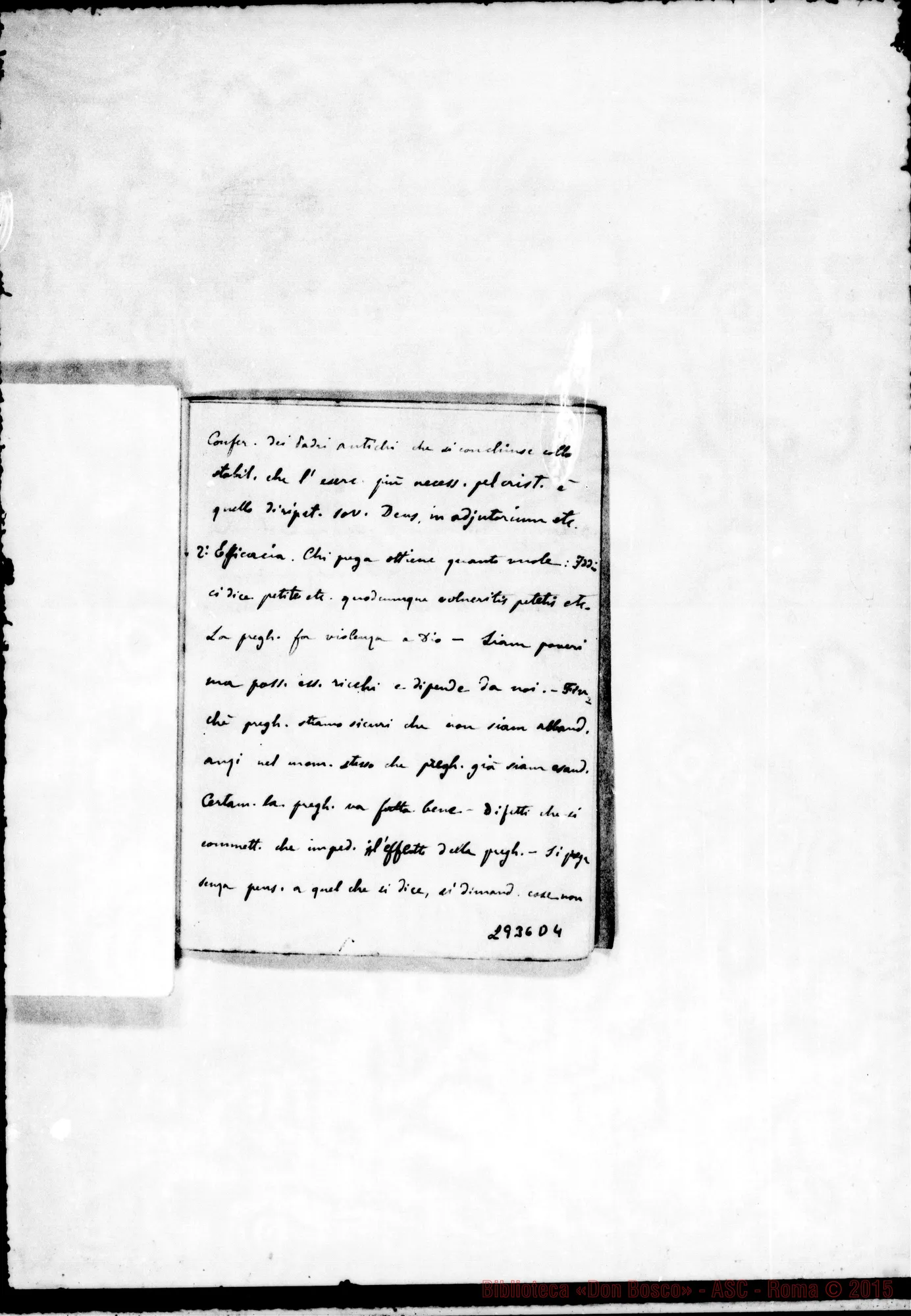 Fotogramma D 4 — Triduo di esercizi A S. Anna nel 1875