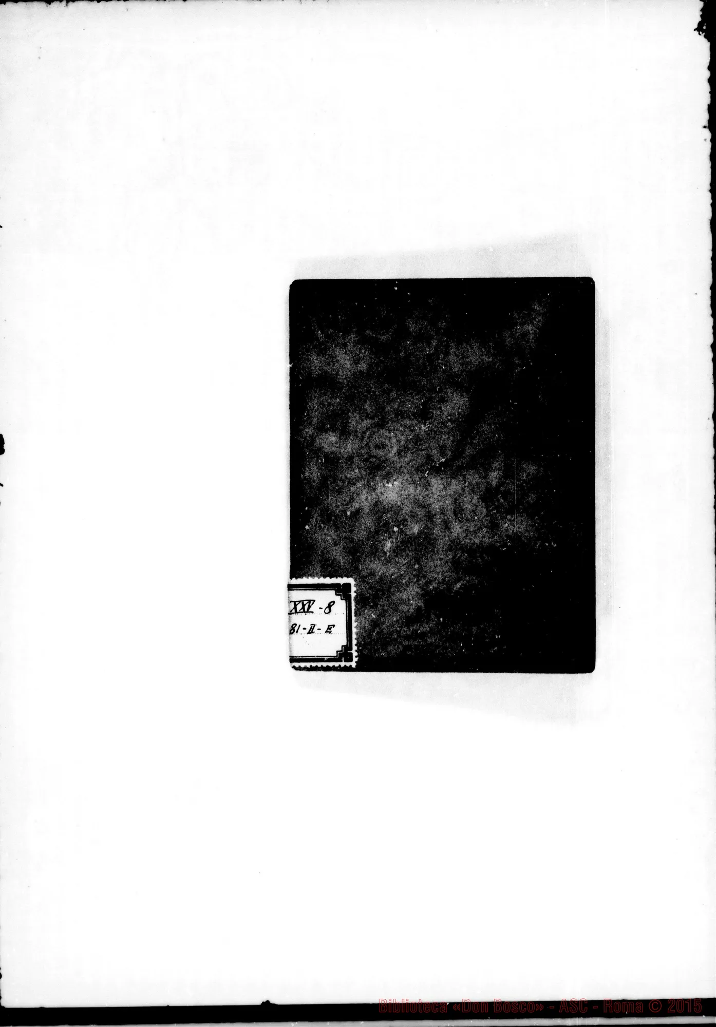 Fotogramma E 4 — Discorsi di circostanza: Esercizi per ordinandi (conclusione), 1889