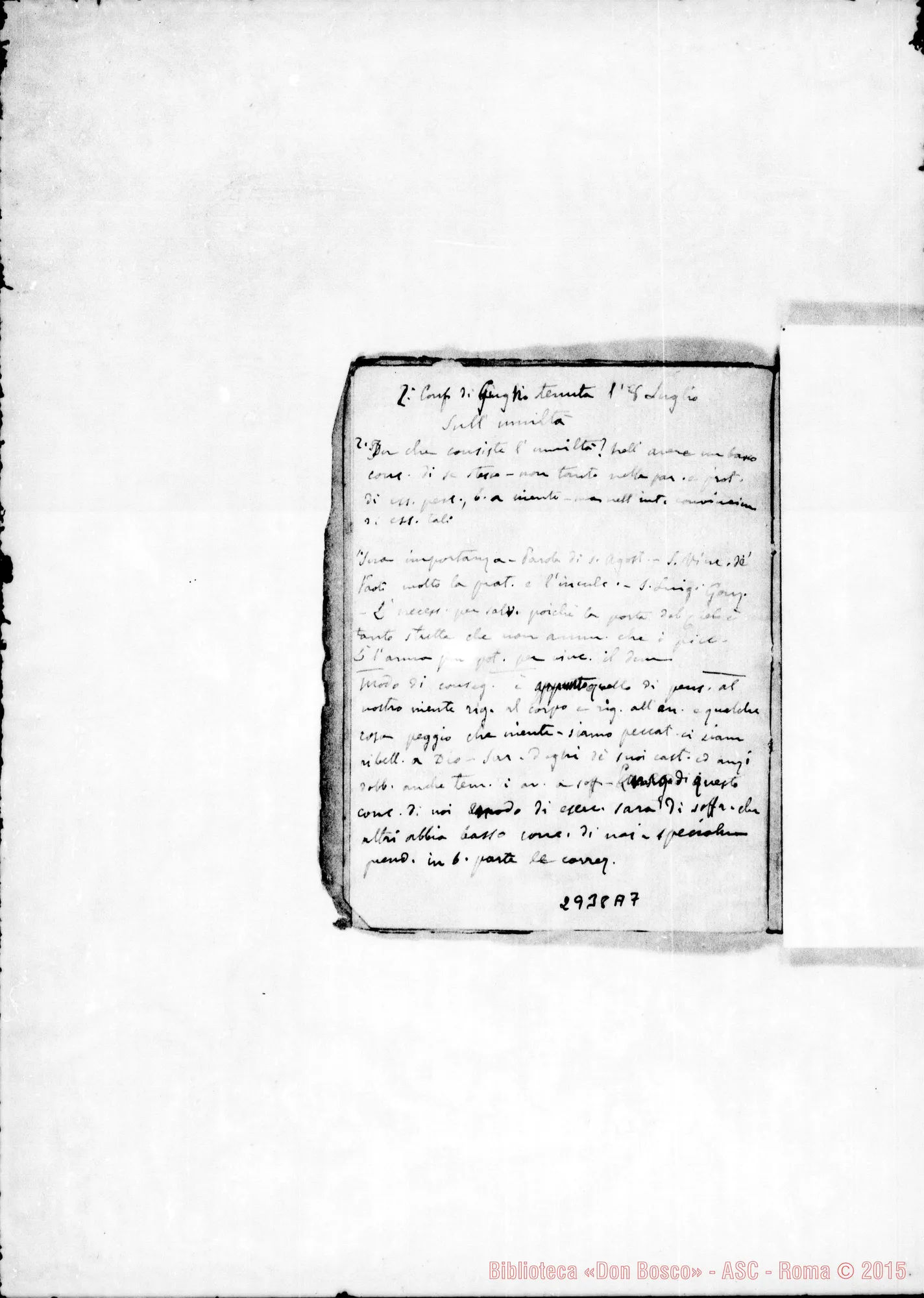 Fotogramma A 7 — Conferenze: Dal 22-04-1883 fino ad agosto 1884