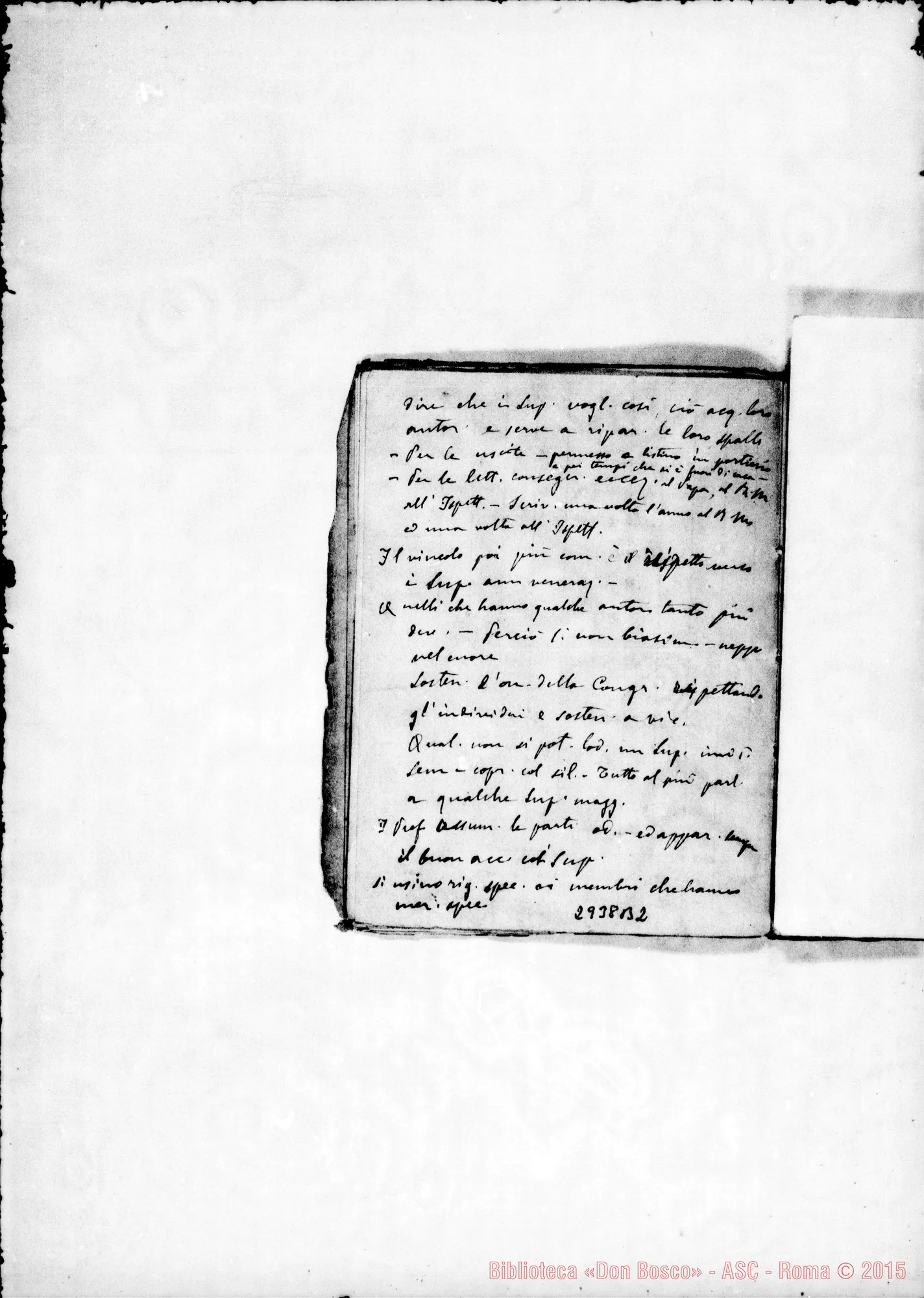 Fotogramma B 2 — Conferenze: Dal 22-04-1883 fino ad agosto 1884
