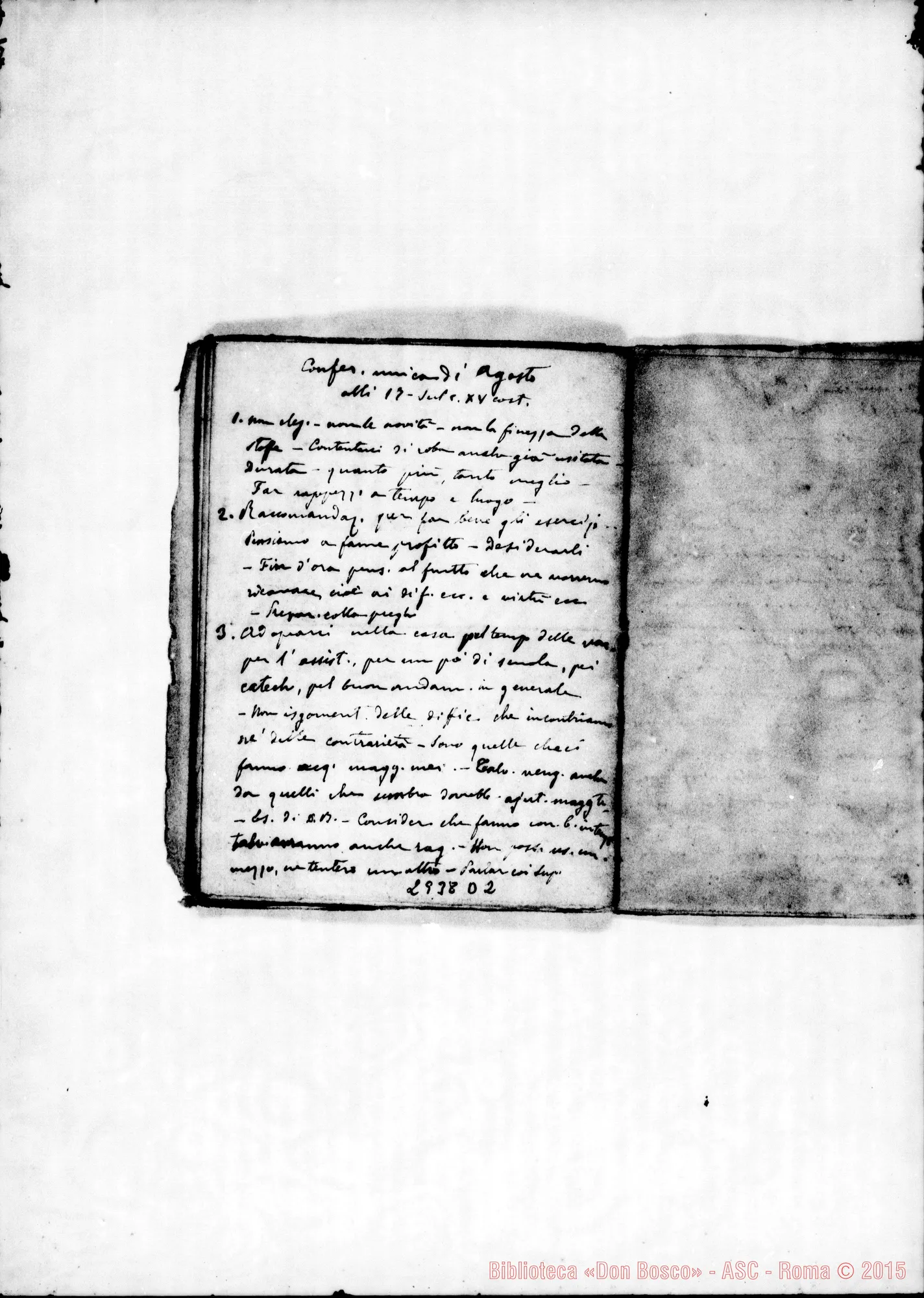 Fotogramma D 2 — Conferenze: Dal 22-04-1883 fino ad agosto 1884