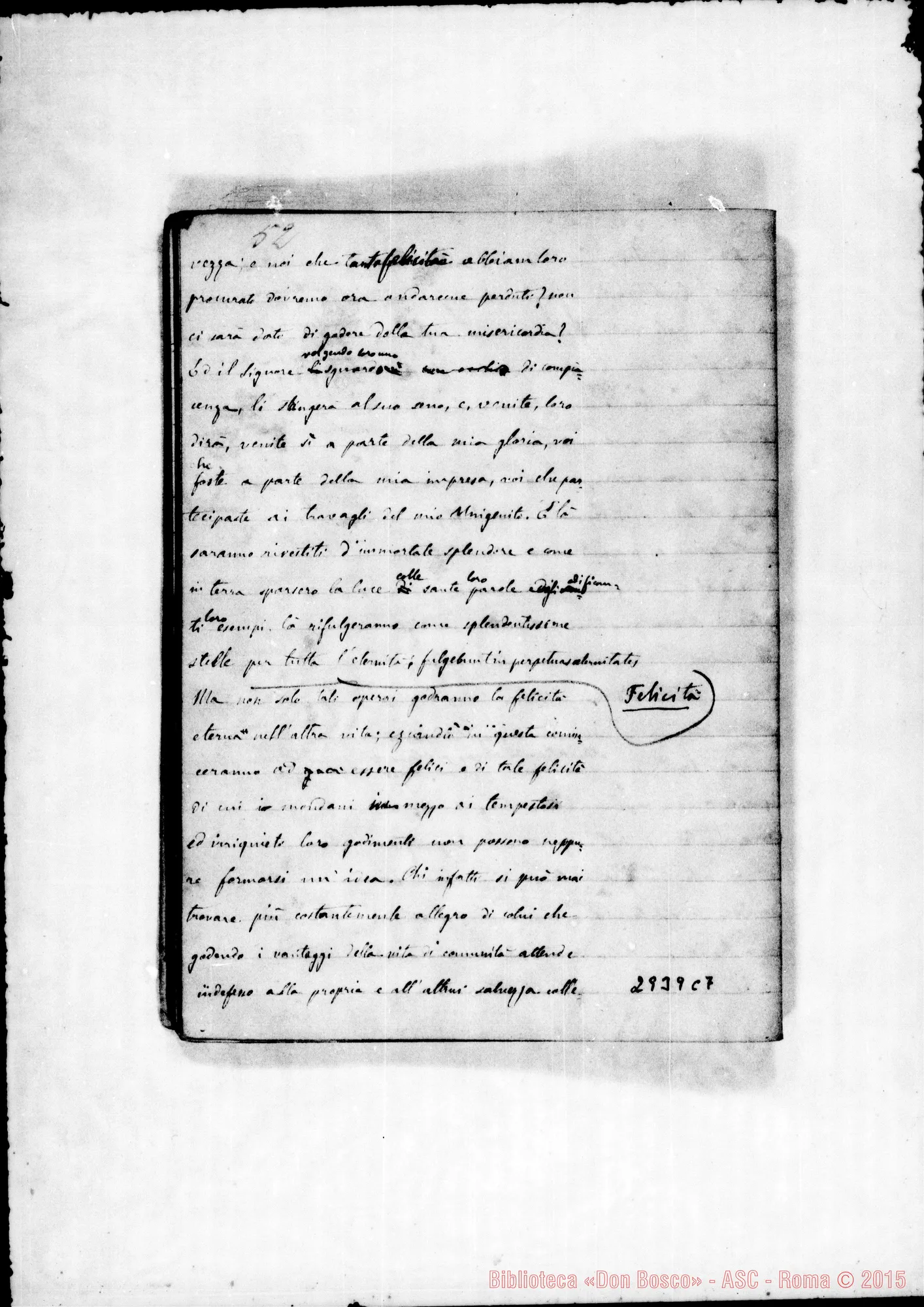 Fotogramma C 7 — Esercizi spirituali: Quaderno 1