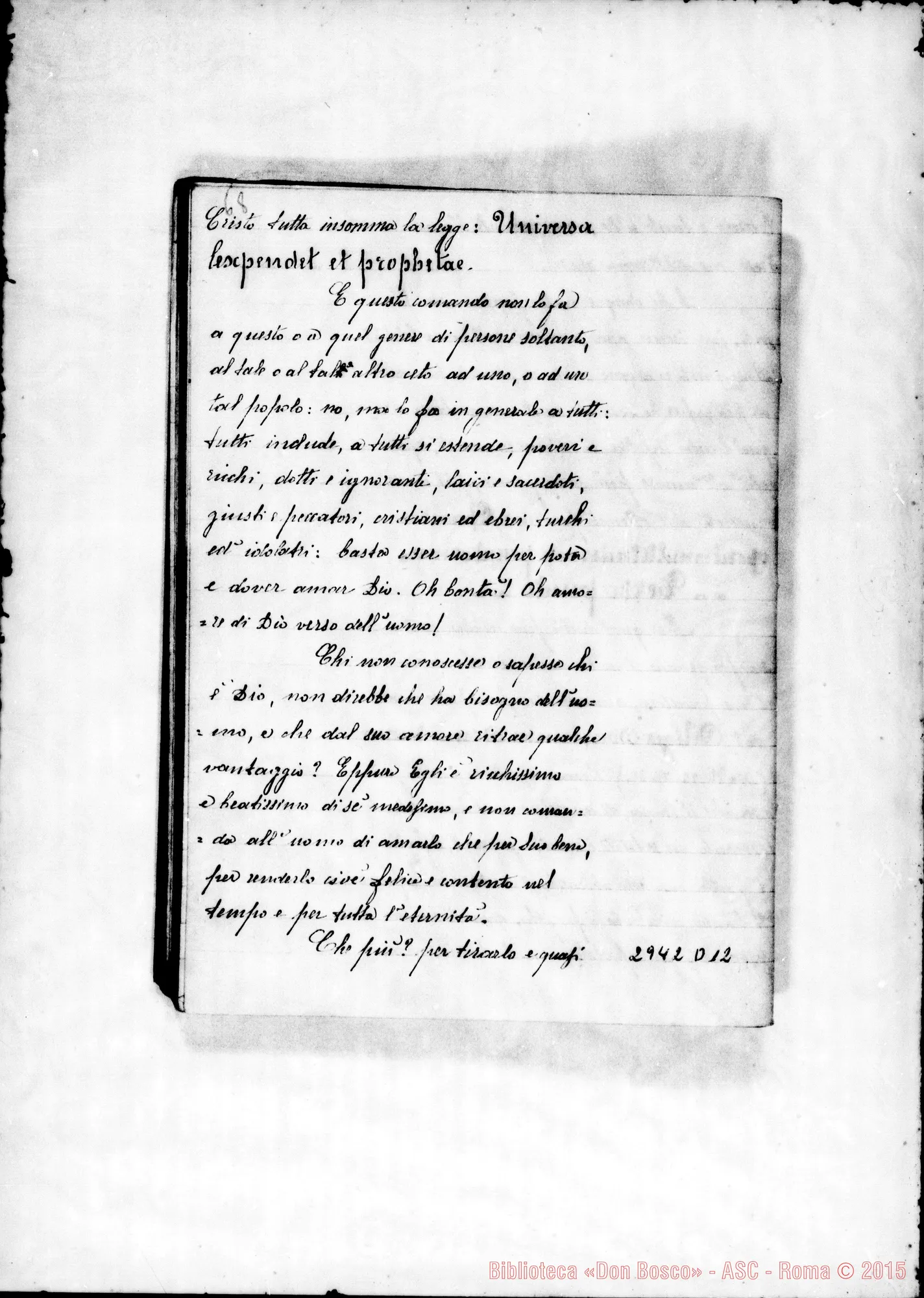 Fotogramma D 12 — Quaderno 4