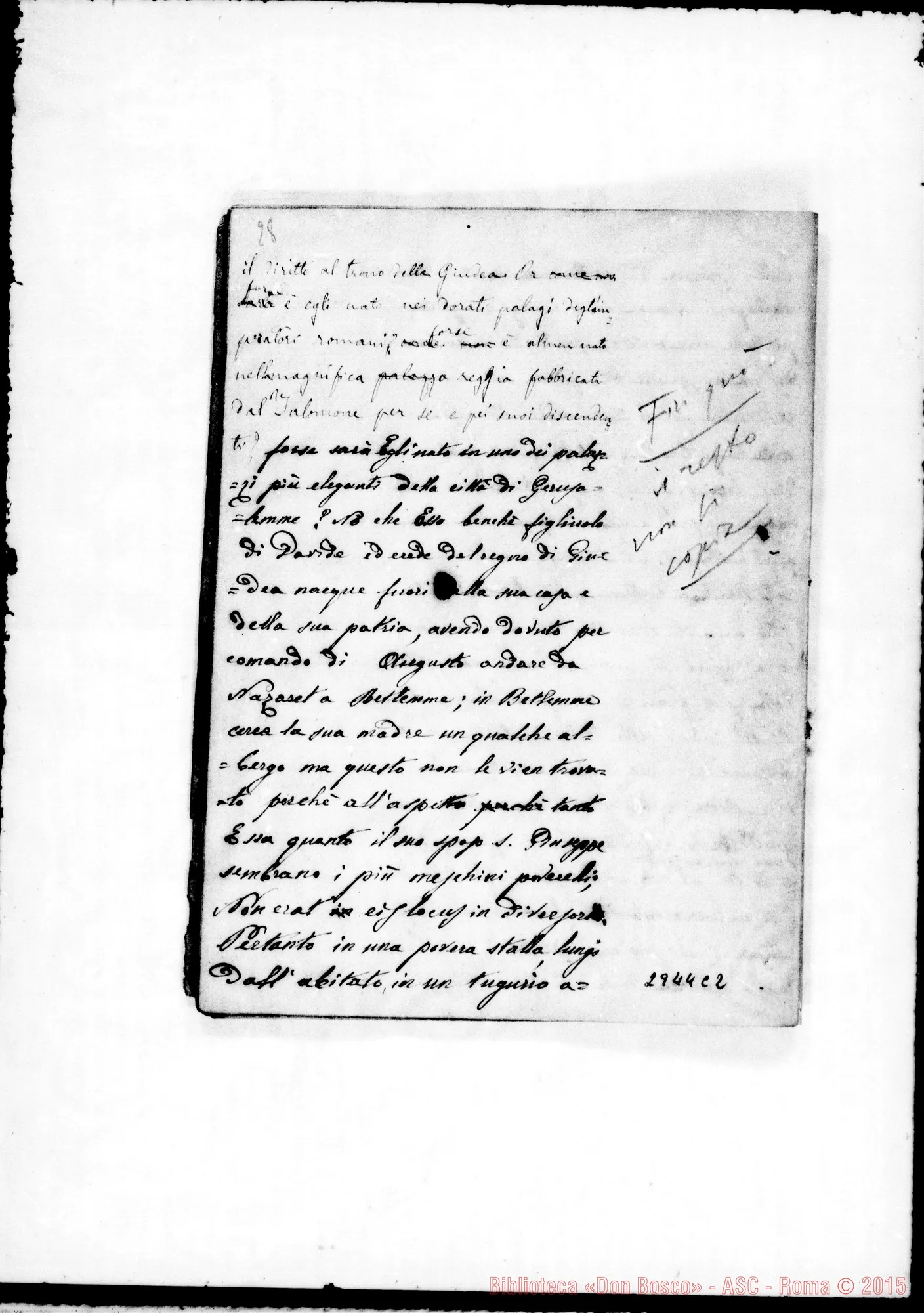 Fotogramma C 2 — Quaderno 6