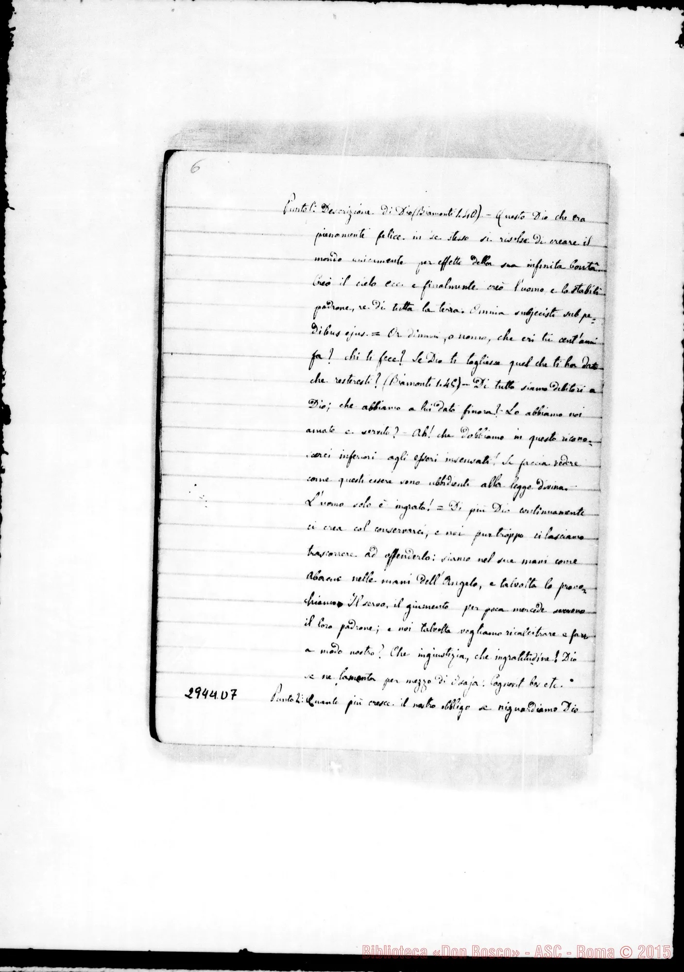 Fotogramma D 7 — Quaderno 7
