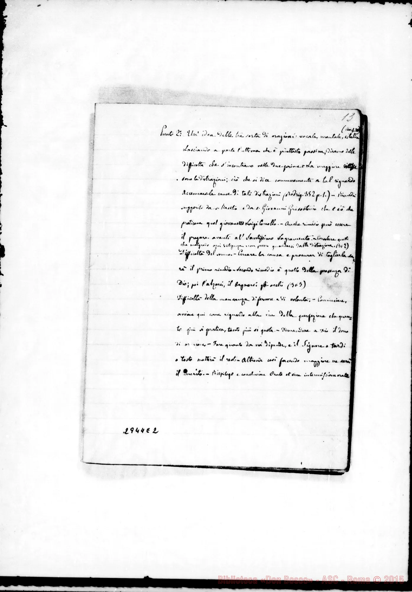 Fotogramma E 2 — Quaderno 7