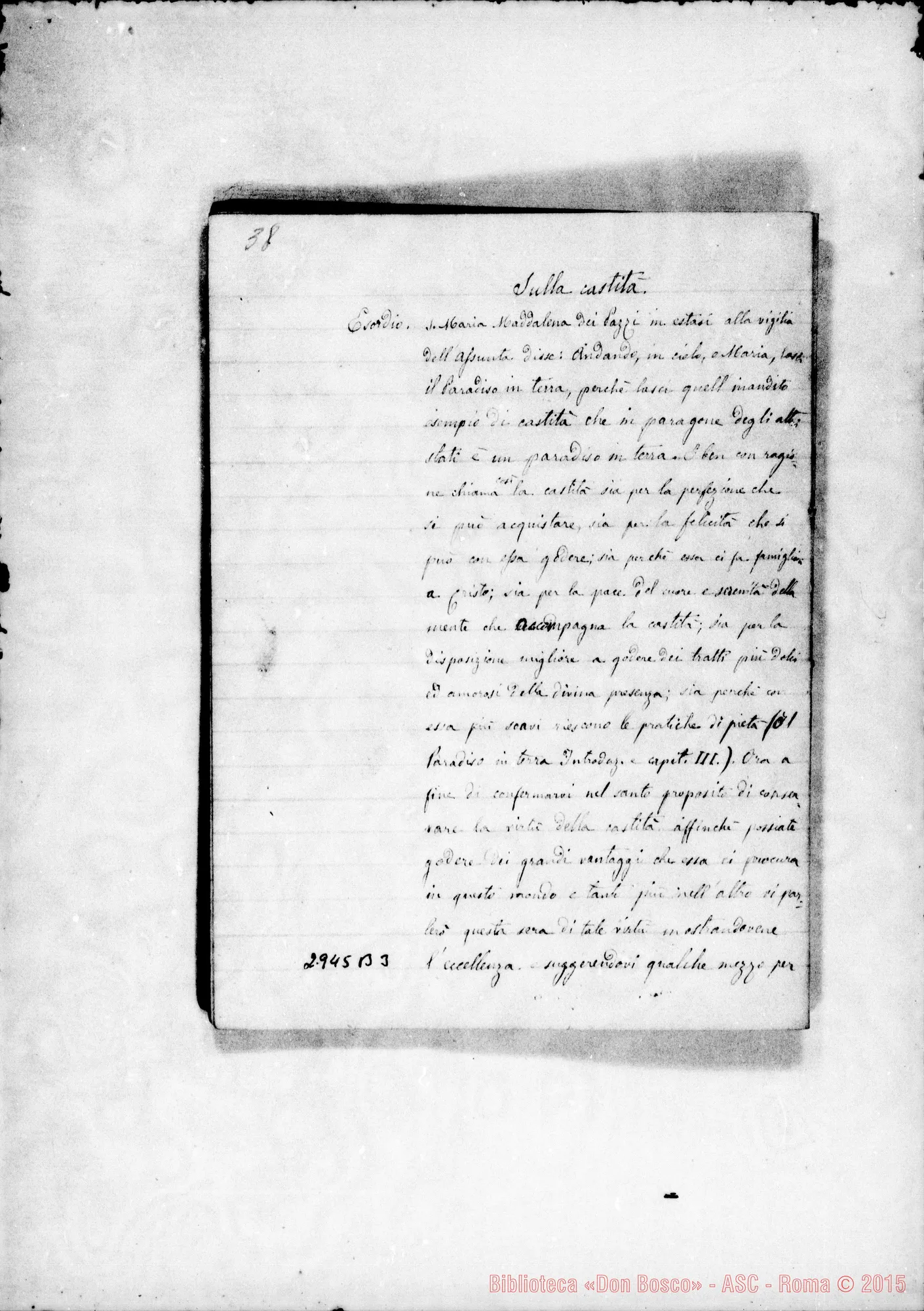 Fotogramma B 3 — Quaderno 7